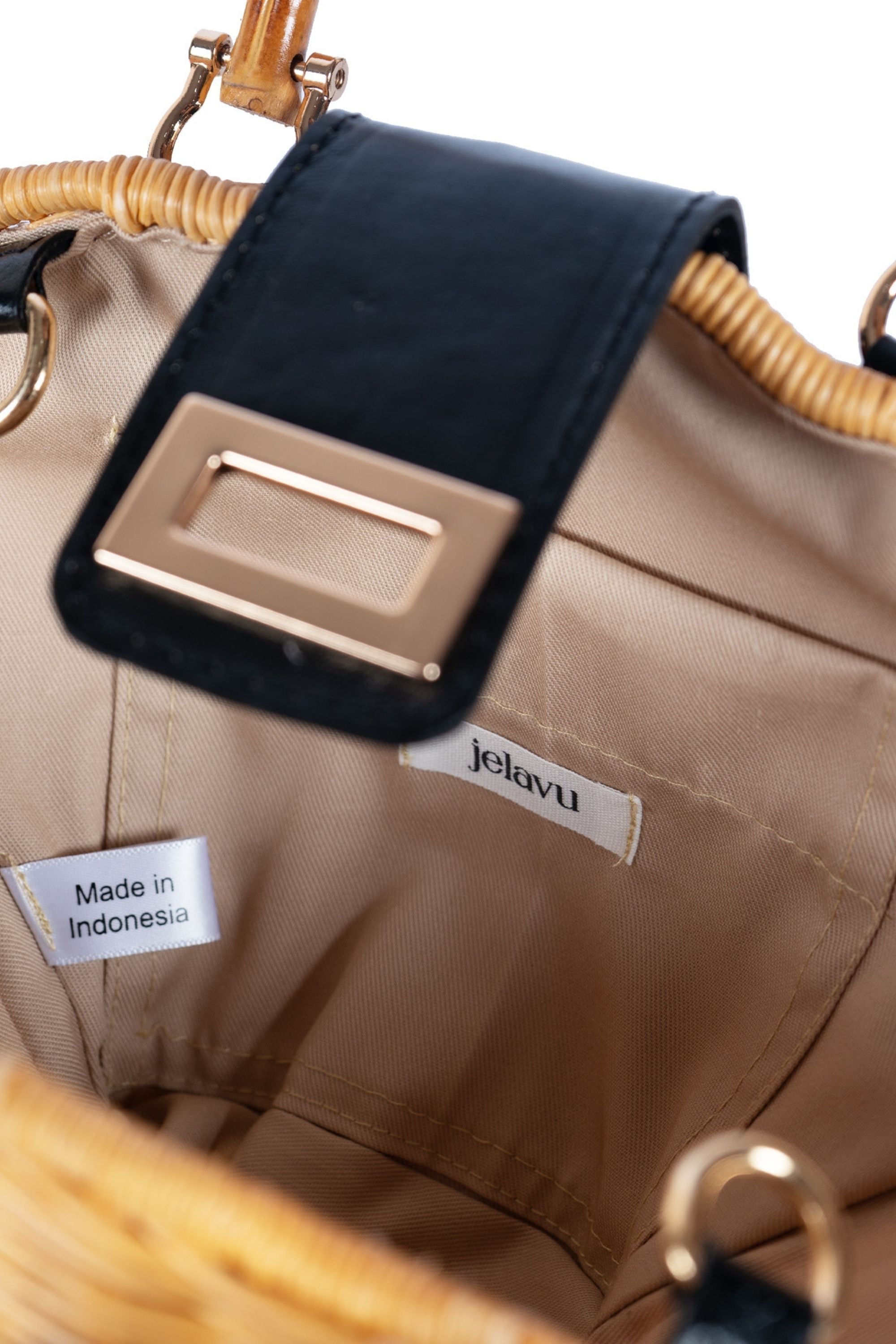 Jelavu Maree Bamboo Black Medium Crossbody
