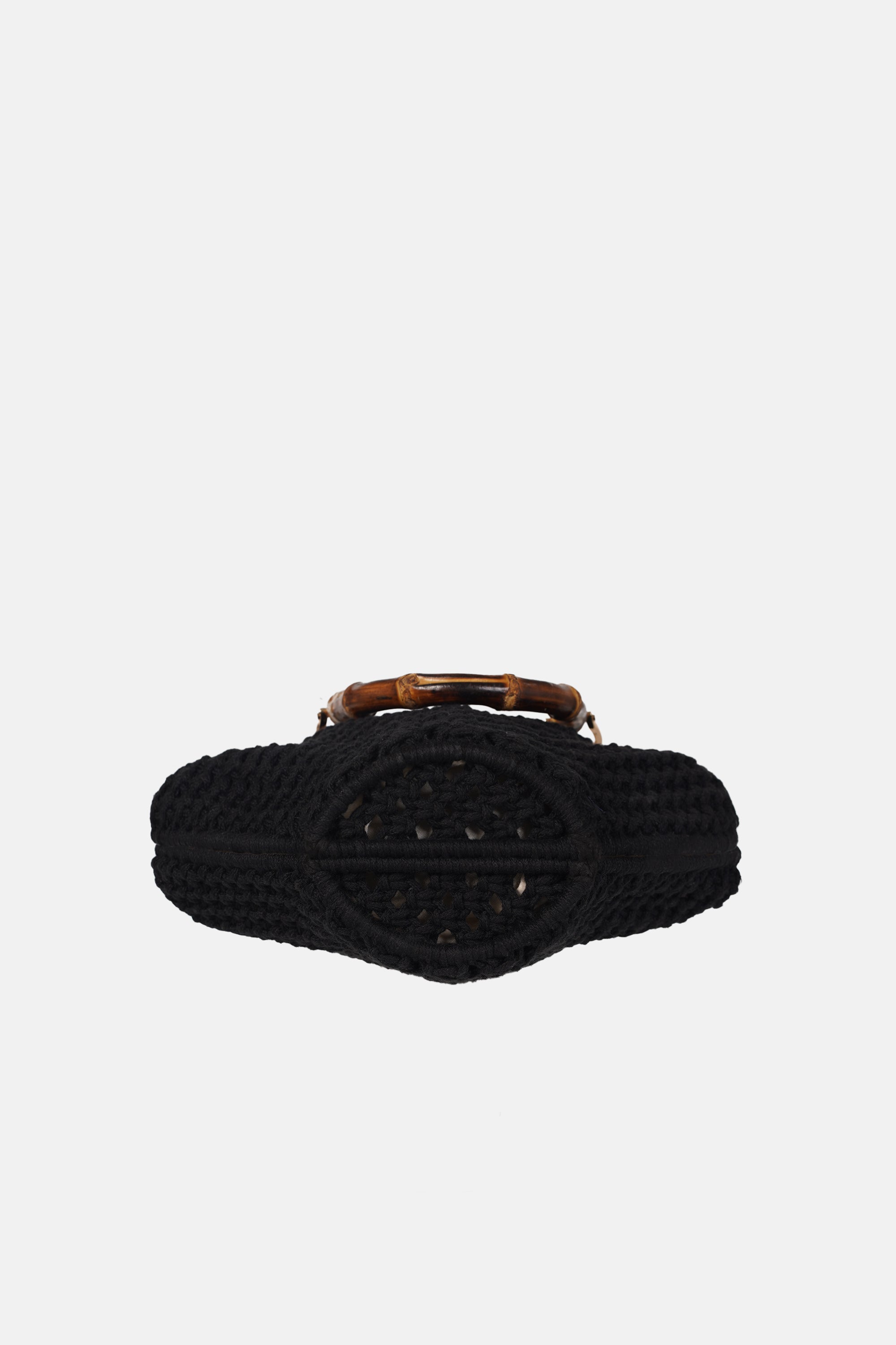 Jelavu - Venus Black Crochette Shell Bag