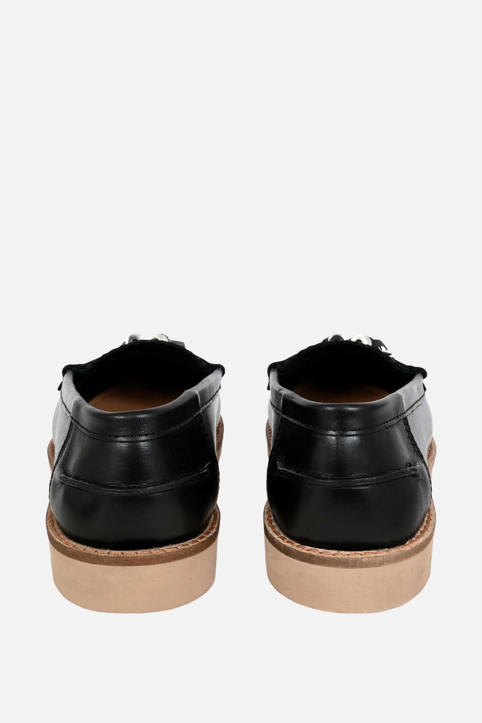 Jelavu Luna Black Leather Loafers