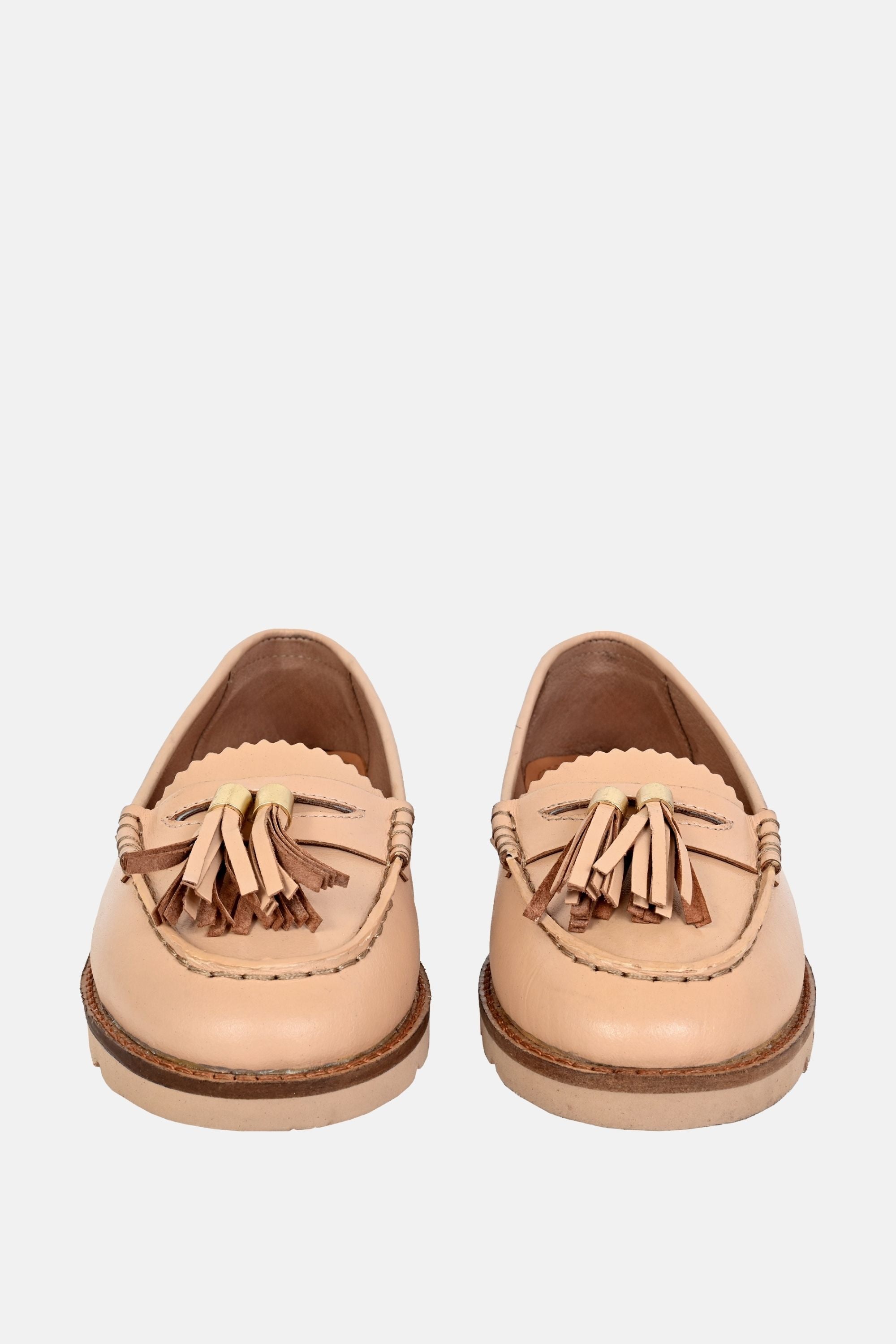 Jelavu Luna Sand Leather Loafers