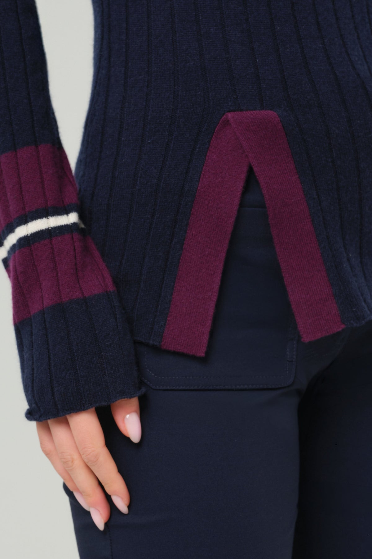 Lourdes Cashmere Turtleneck Sweater