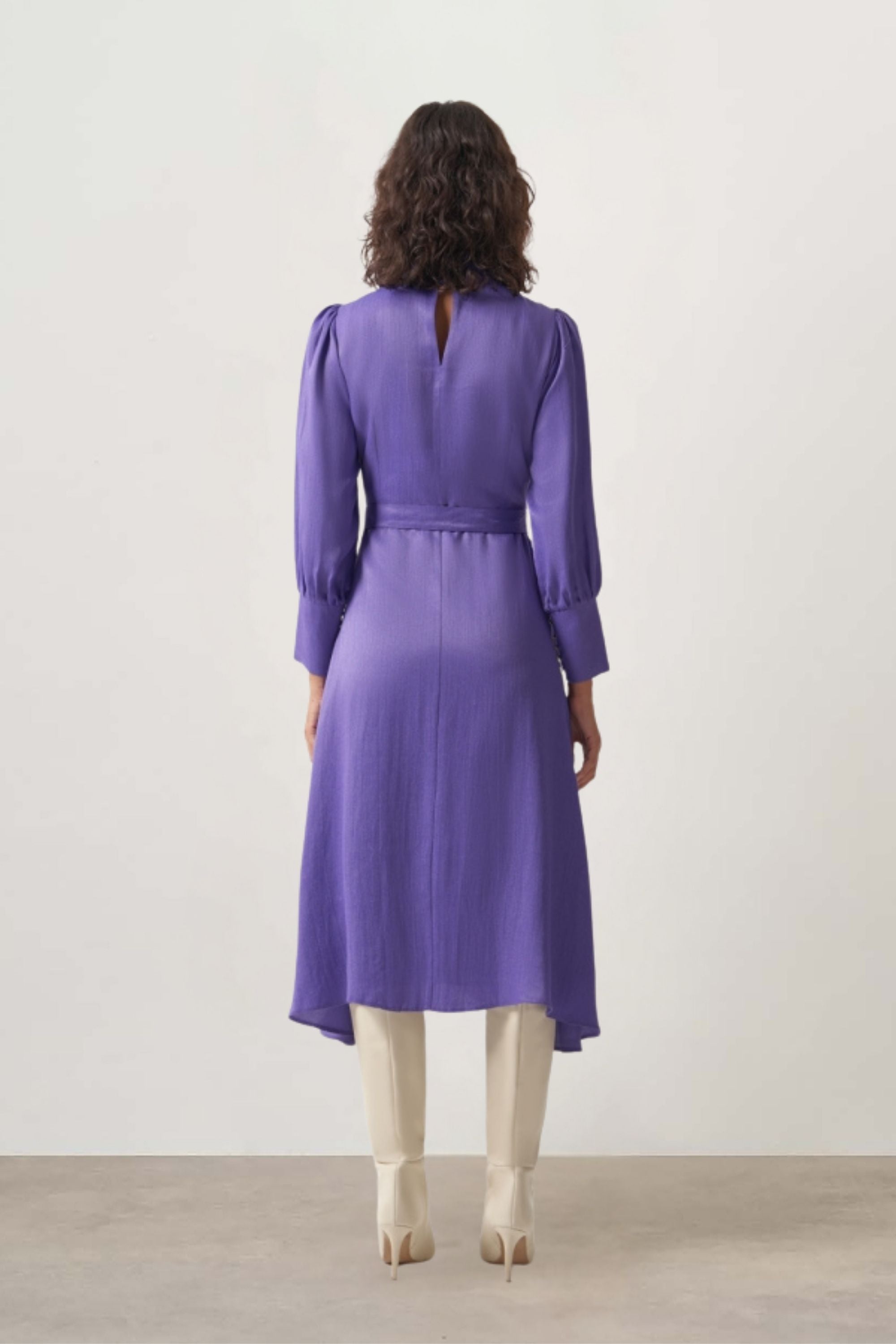 MZL- Woven Satin Dress Apparel