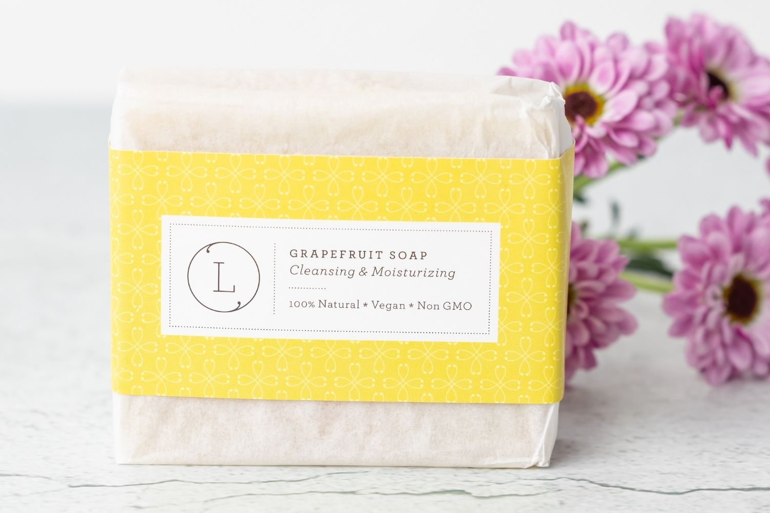 Set of 6 Handmade cold process ,Natural Soap Bars in gift Set box
