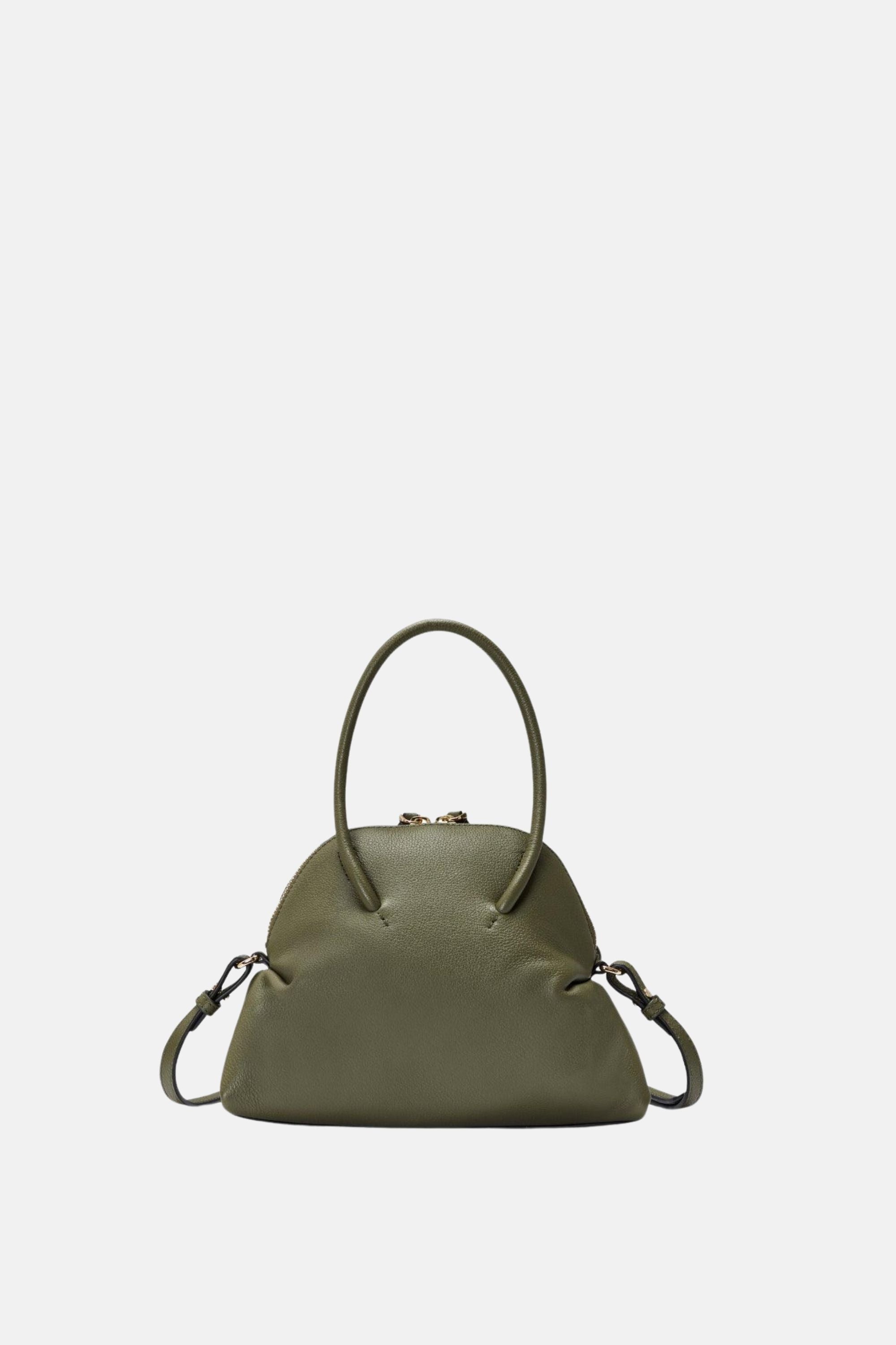 Oryany - Adele Mini Satchel Handbags - Olive Leather