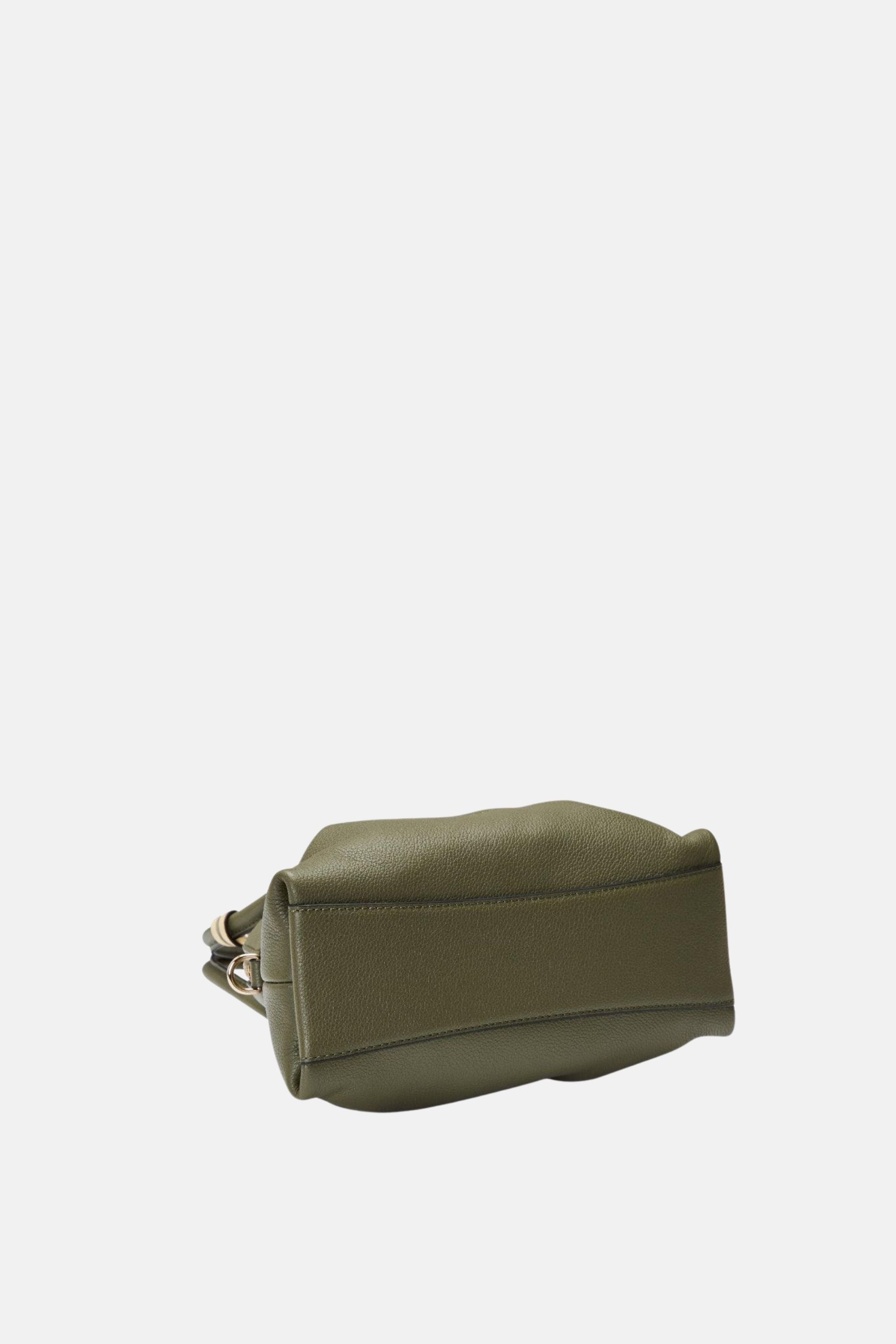 Oryany - Adele Mini Satchel Handbags - Olive Leather