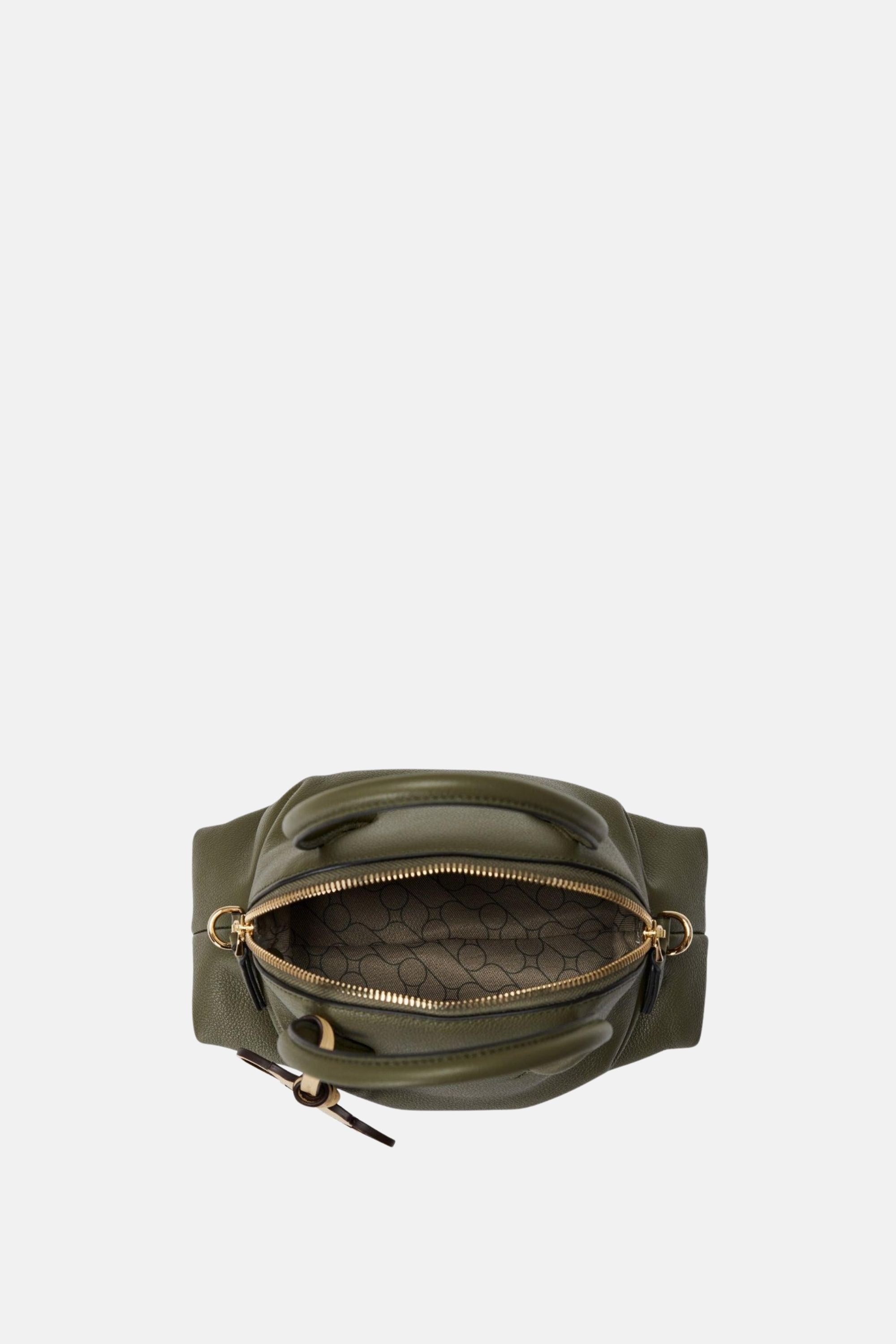 Oryany - Adele Mini Satchel Handbags - Olive Leather