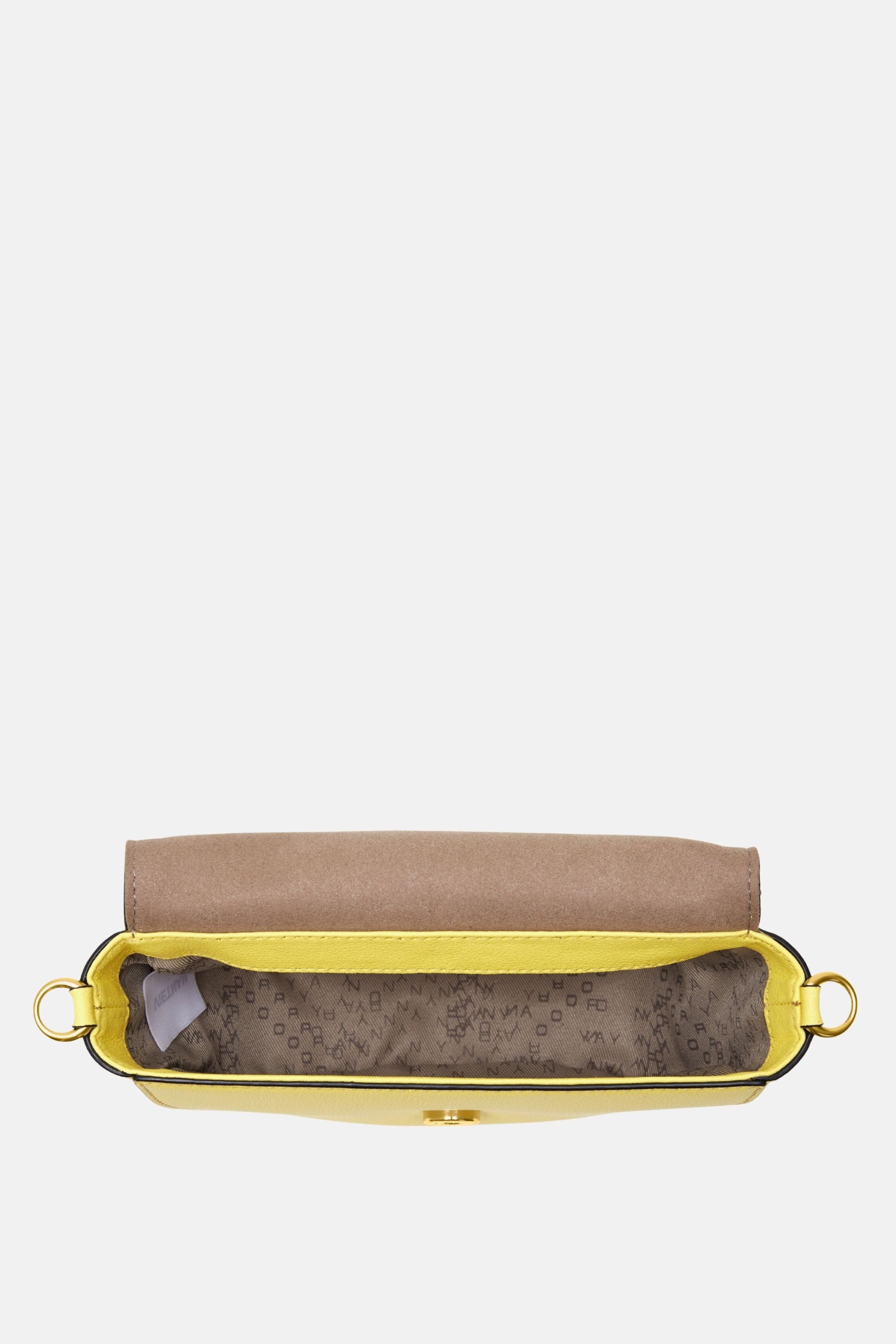 Oryany - Lottie Saddle Crossbody Small Handbags - Banana / One size