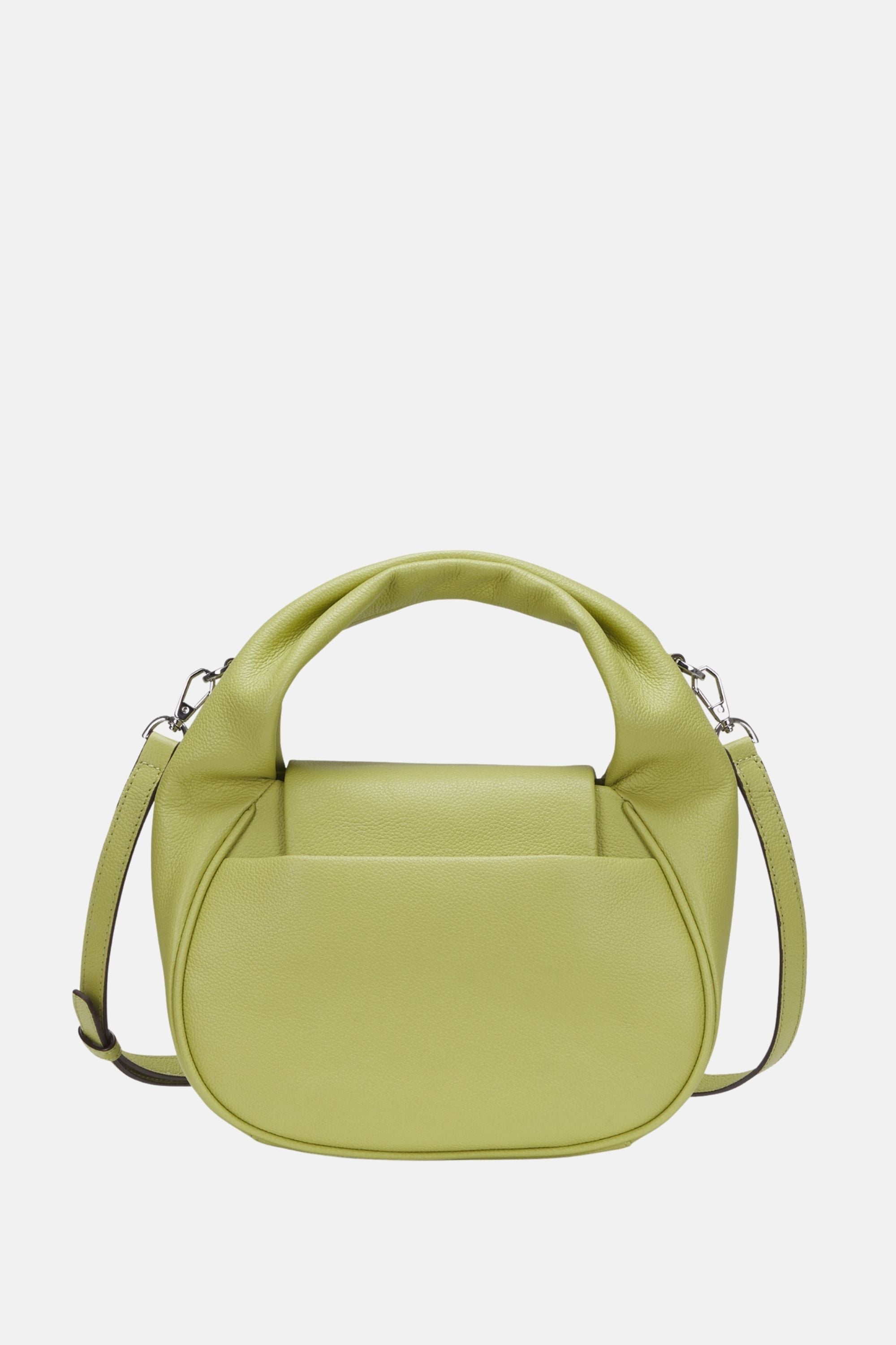 Oryany - Anaan Medium Satchel Tote – Top Handle Crossbody Bag - Sweet Green  Leather