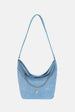 Sample Product - Oryany - Ball Chain Bucket Bag - Denim Blue Leather