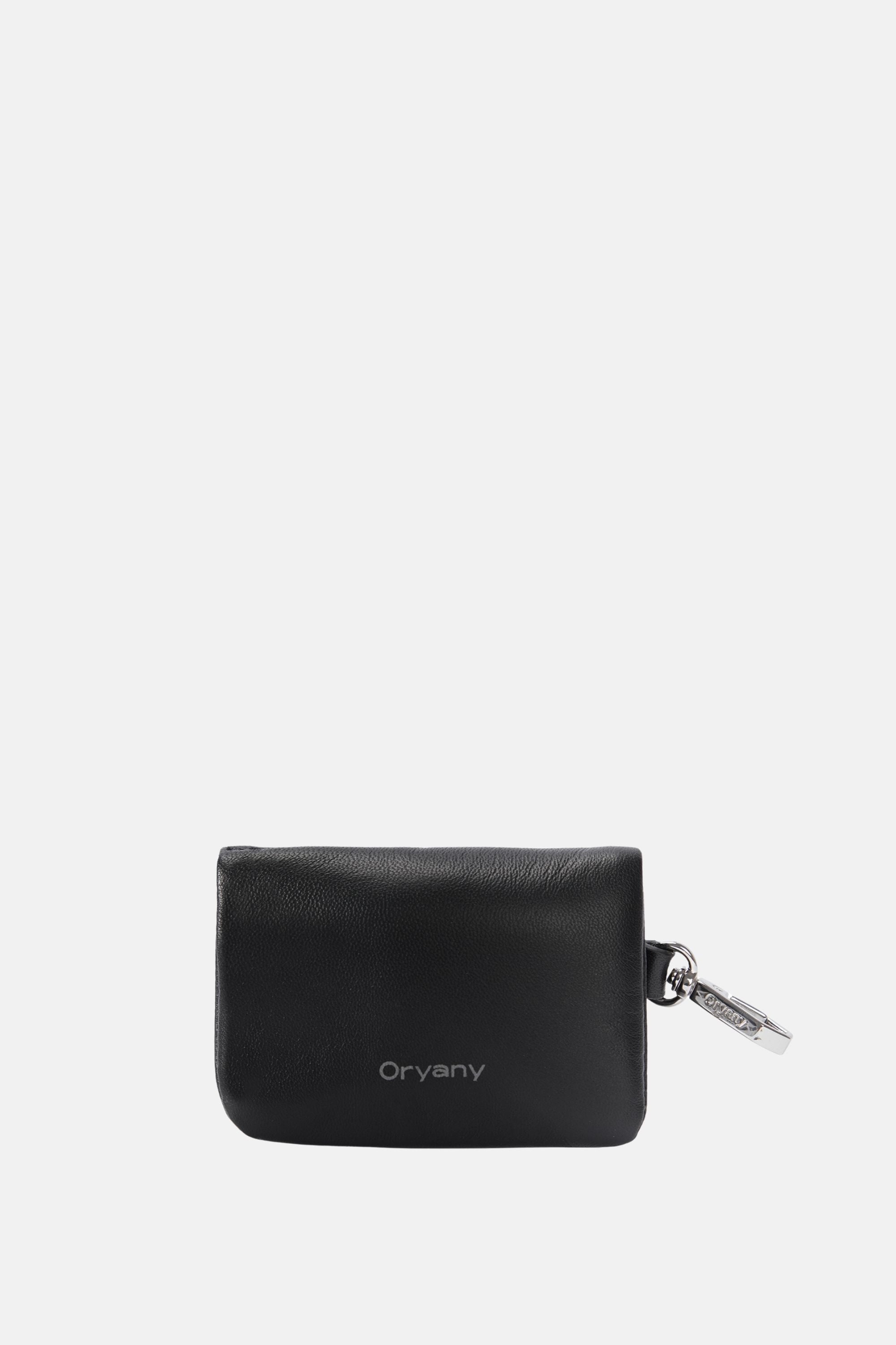 Oryany - Banana Leather M Crossbody Handbags - BLACK / One size