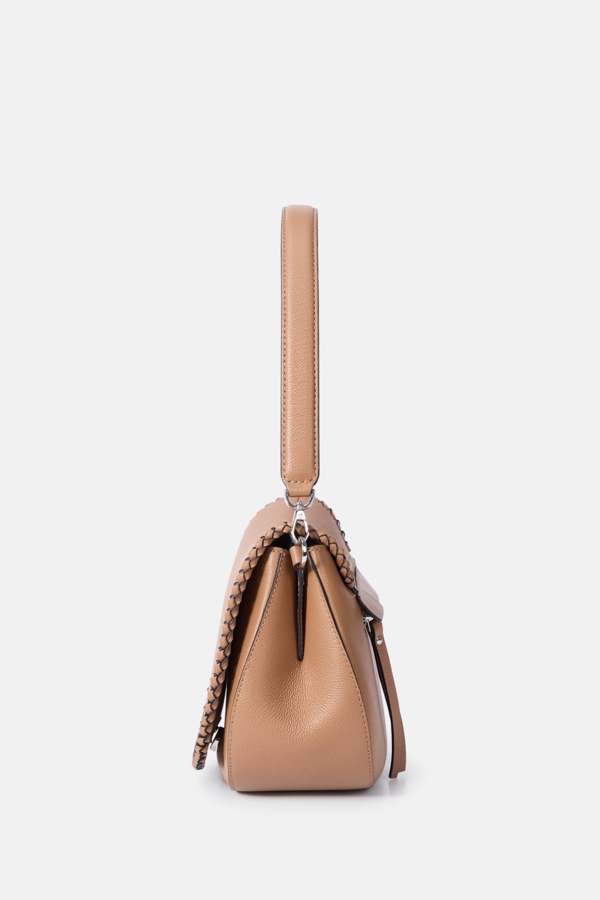 Sample Product - Oryany - Bentley Saddle Bag Medium - Sand Brown Leather