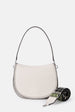 Sample Product - Oryany - Bentley Saddle Bag Medium - Vanilla Cream Leather