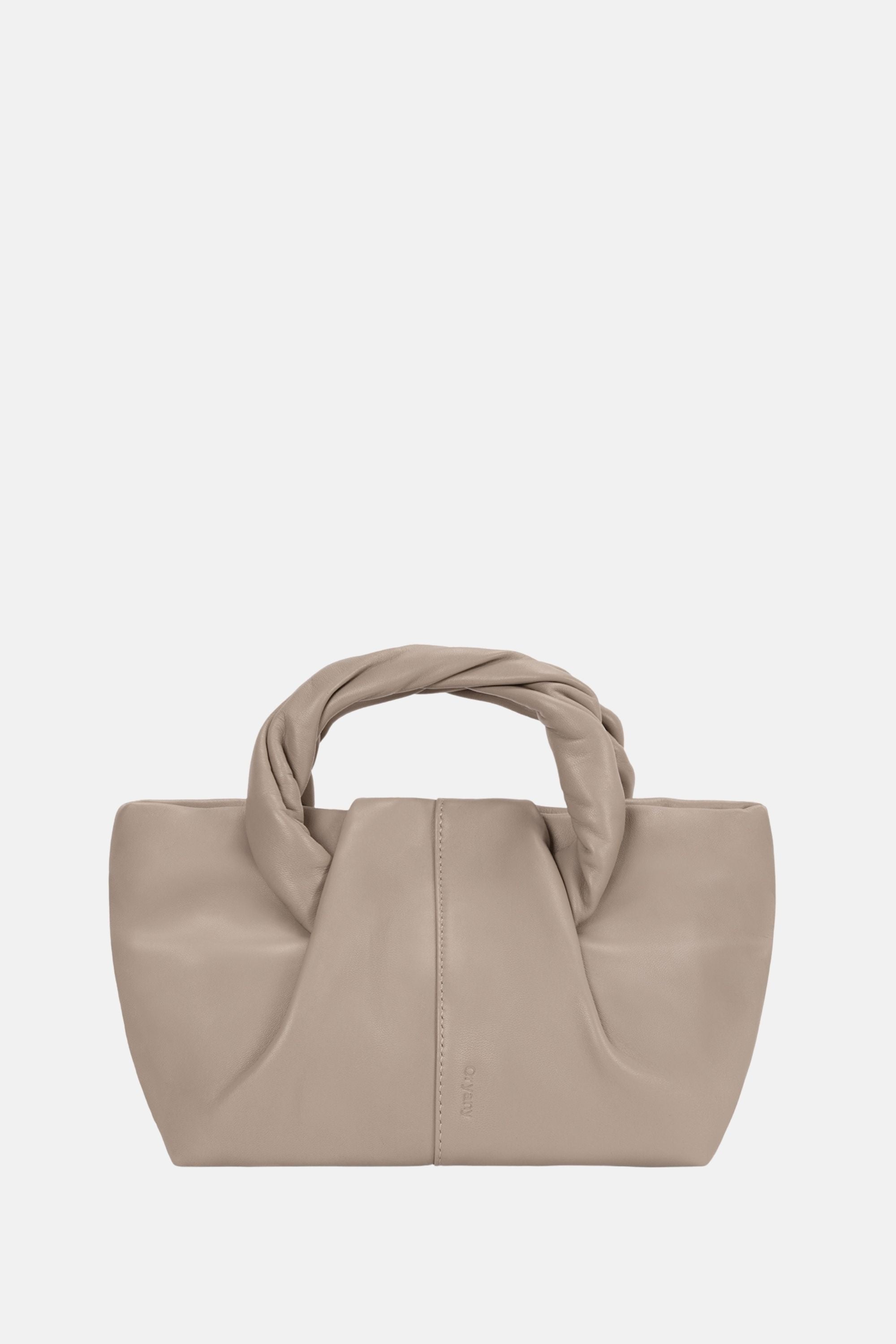 Oryany - Cozy Satchel Medium Crossbody Handbags - Taupe