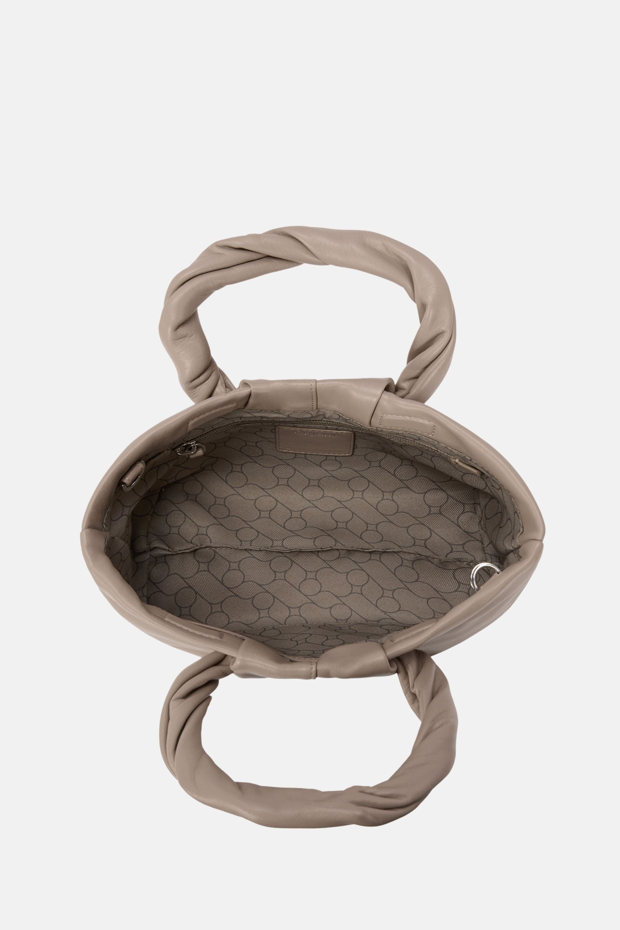 Oryany - Cozy Satchel Medium Crossbody Handbags - Taupe / One size
