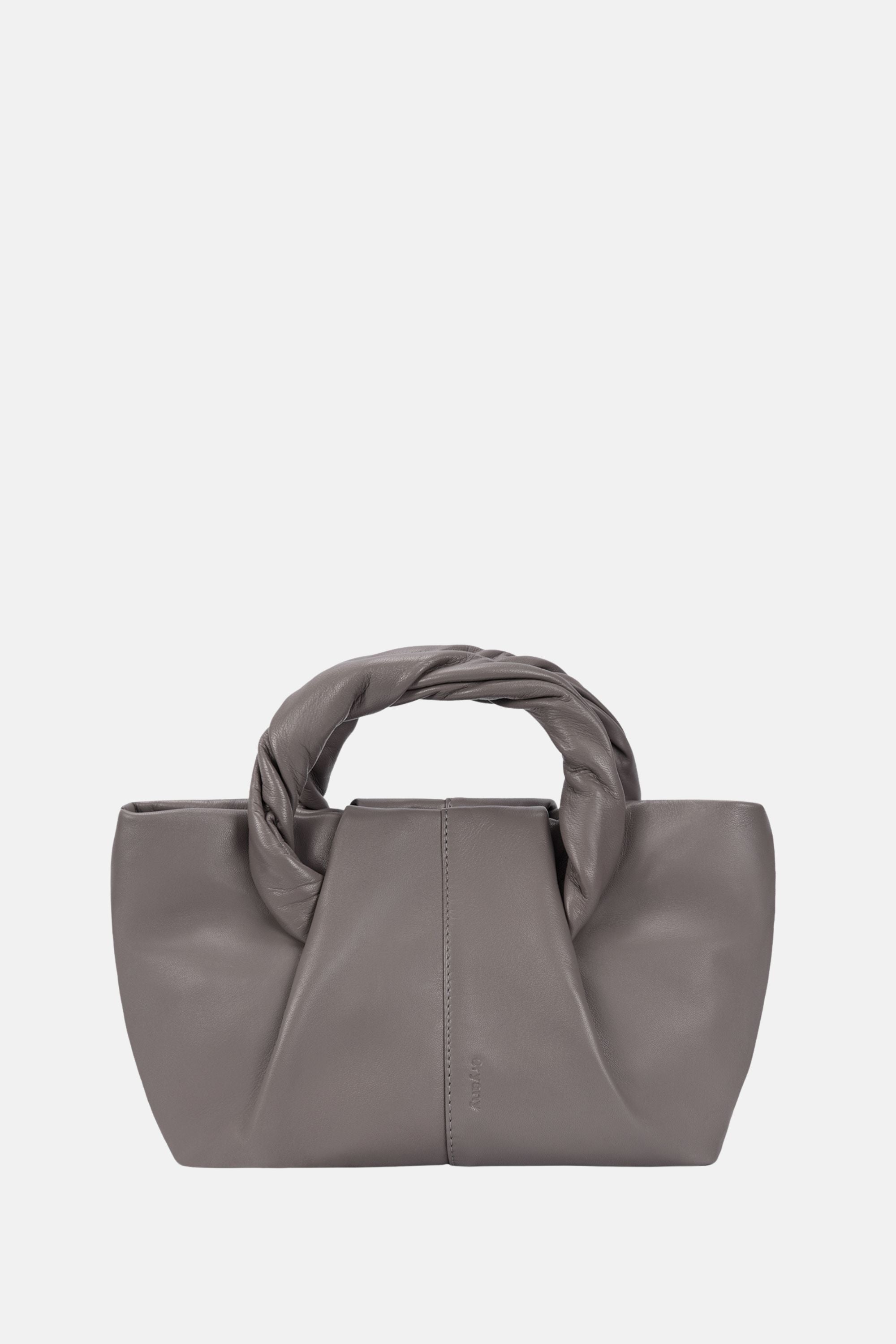 Oryany - Cozy Satchel Medium Crossbody Handbags - Warm Grey