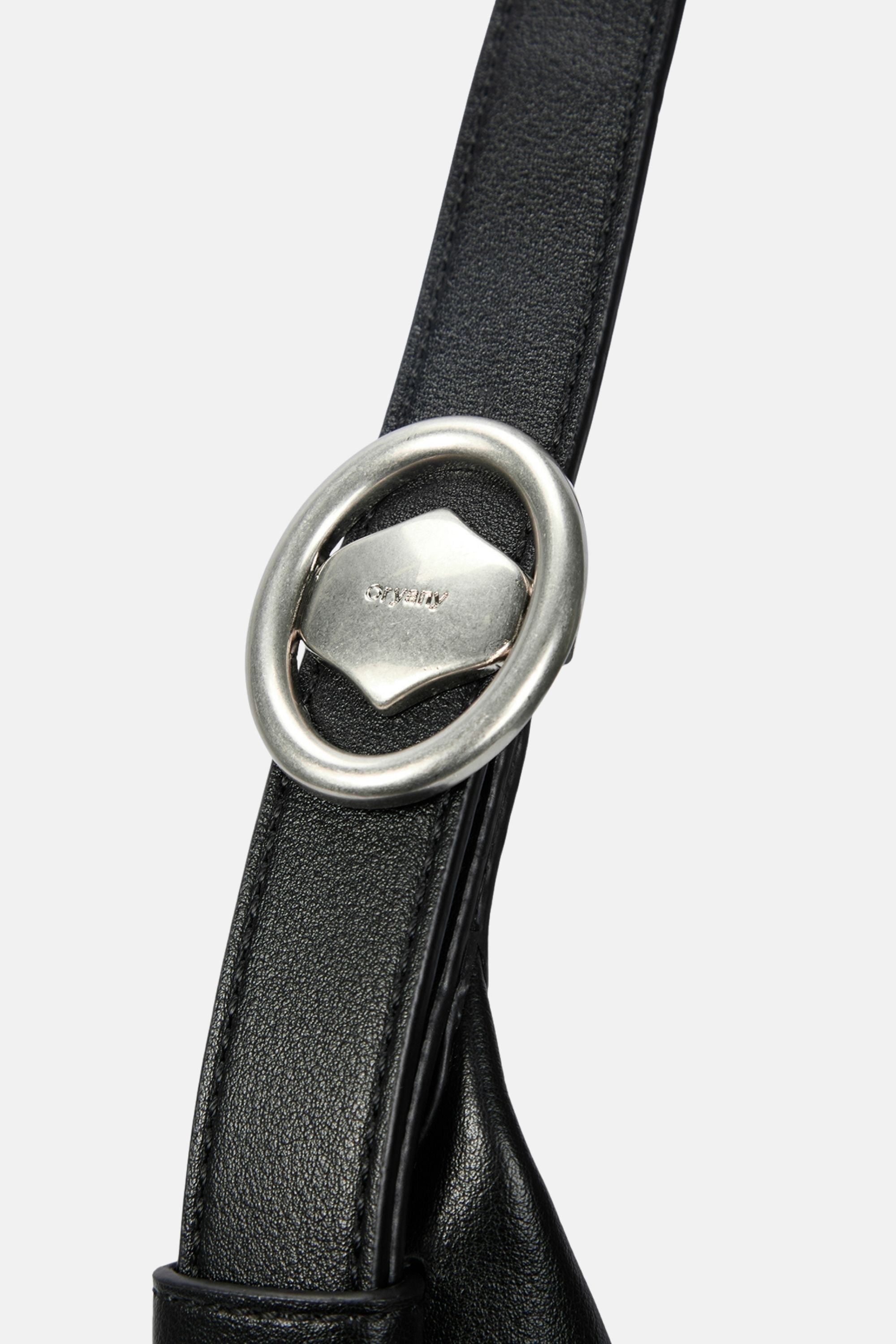Crescent Shoulder - Hobo Bag - Black / One size