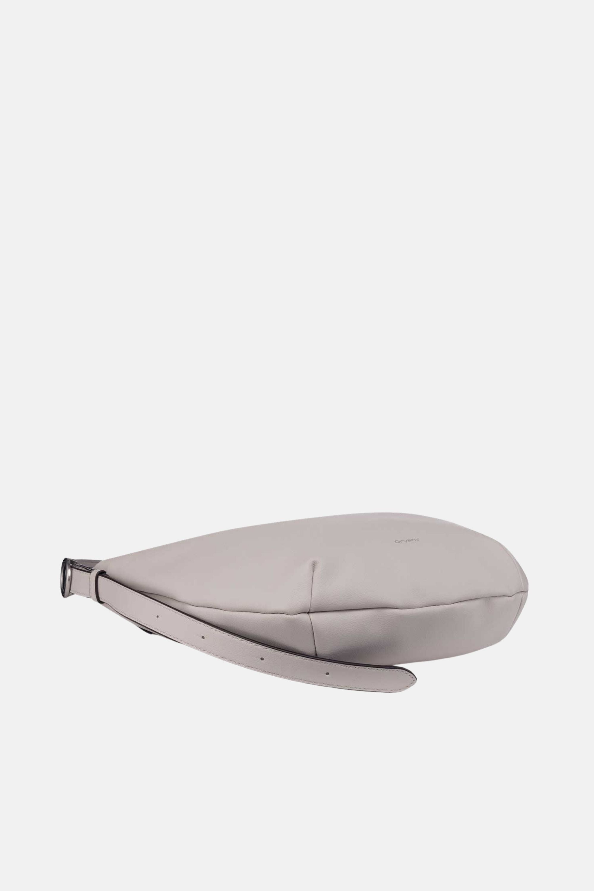 Crescent Shoulder - Hobo Bag - Ecru White / One size