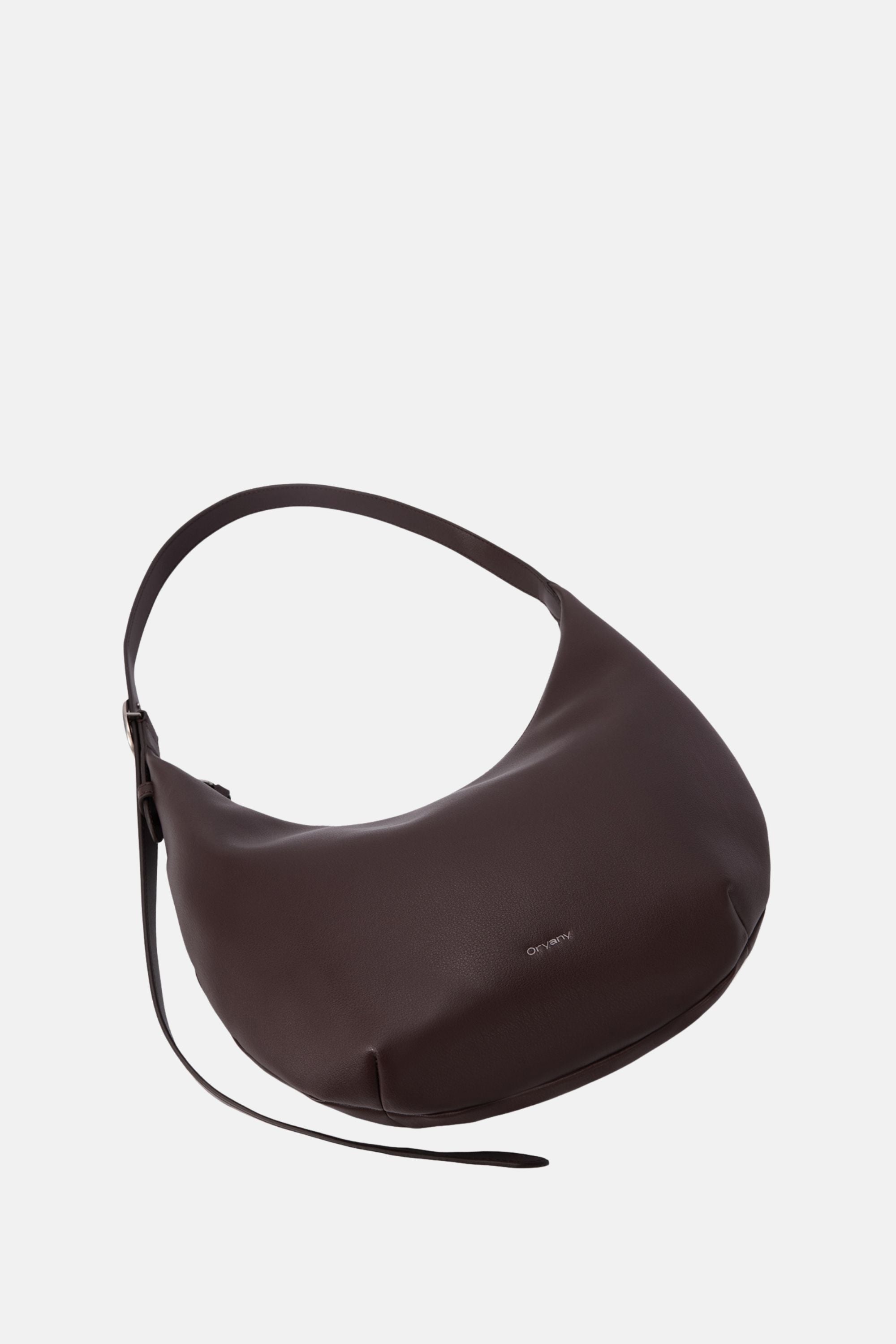 Crescent Shoulder - Hobo Bag - Sepia / One size