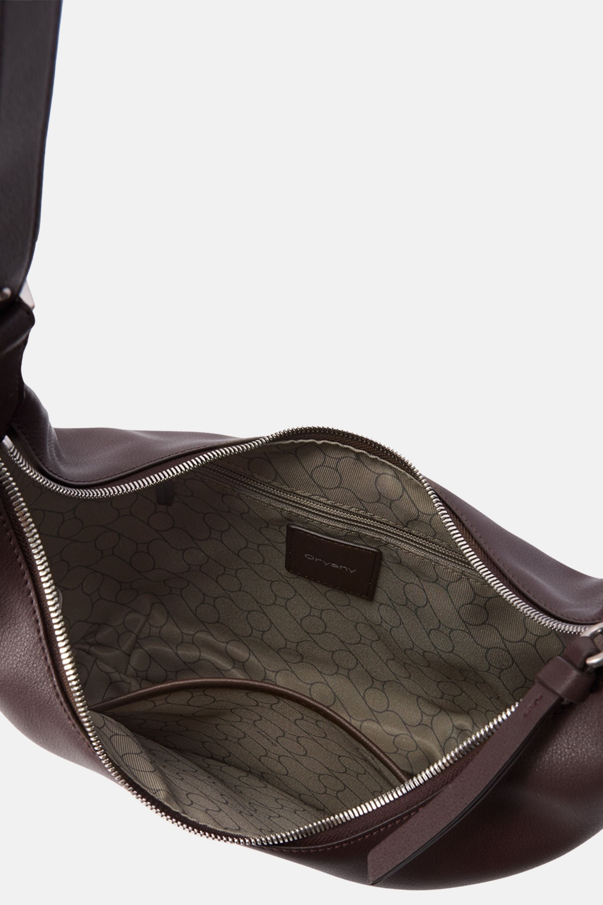 Crescent Shoulder - Hobo Bag - Sepia / One size