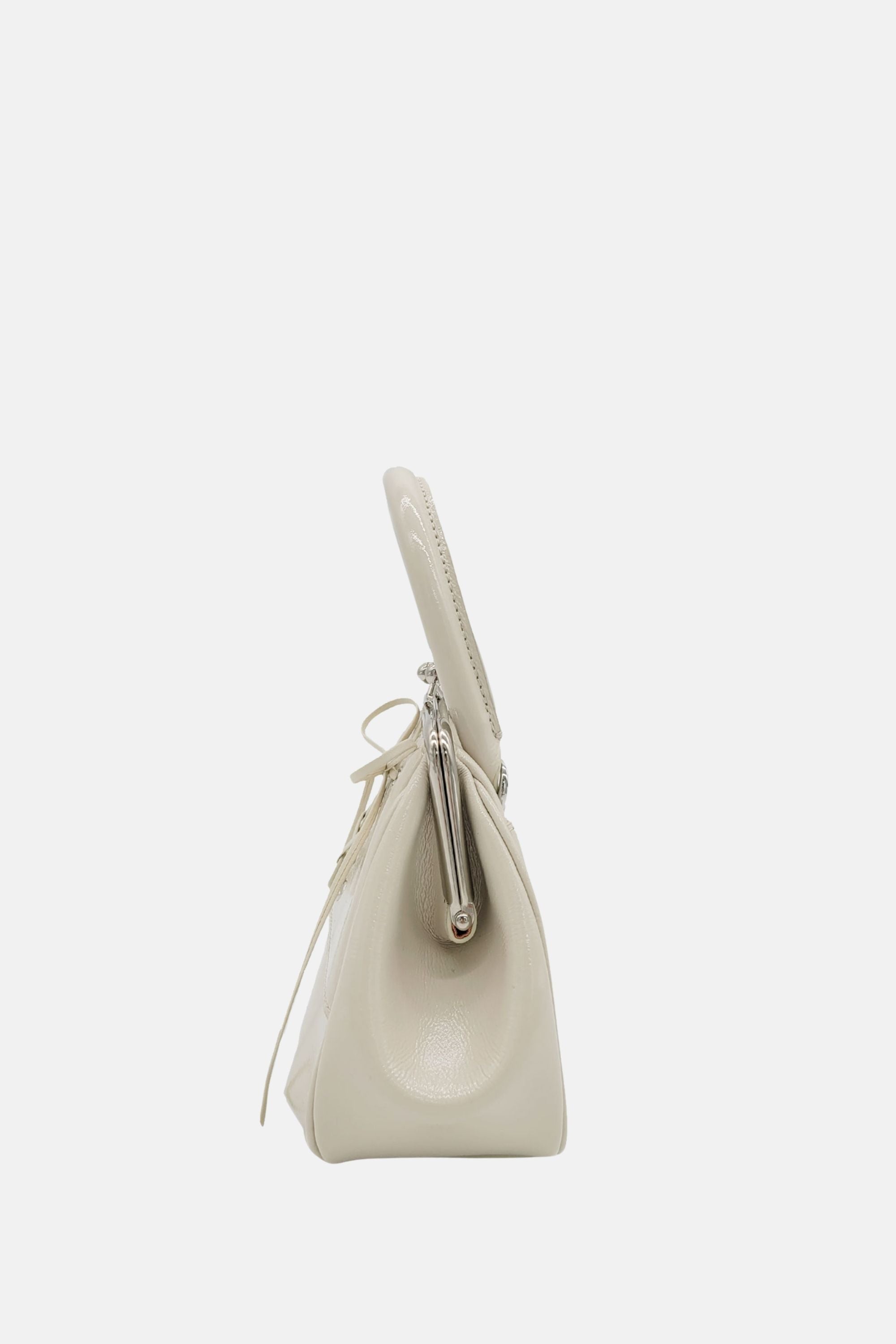 Oryany - Lace Up Mini Tote Bag Handbags - Ivory / One size