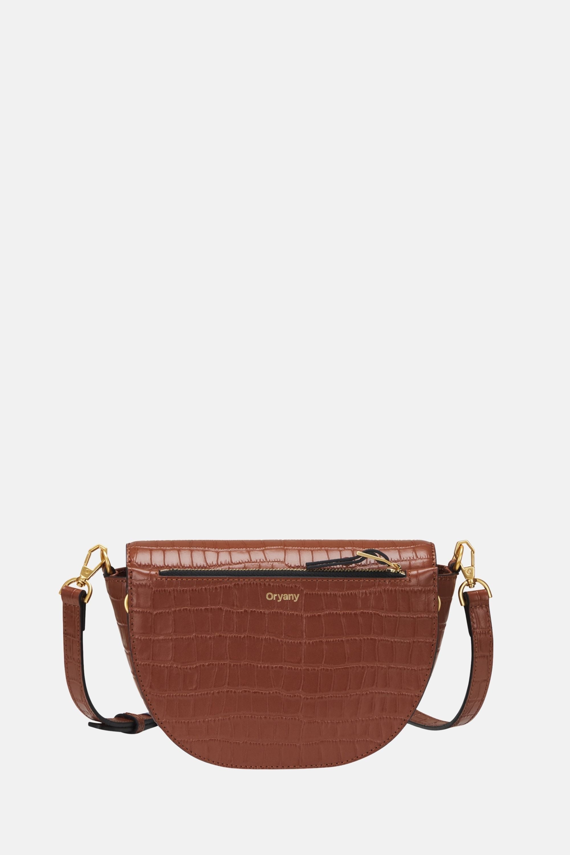 Lottie Croco Crossbody - Small Crossbody - Toffee Tan / One size