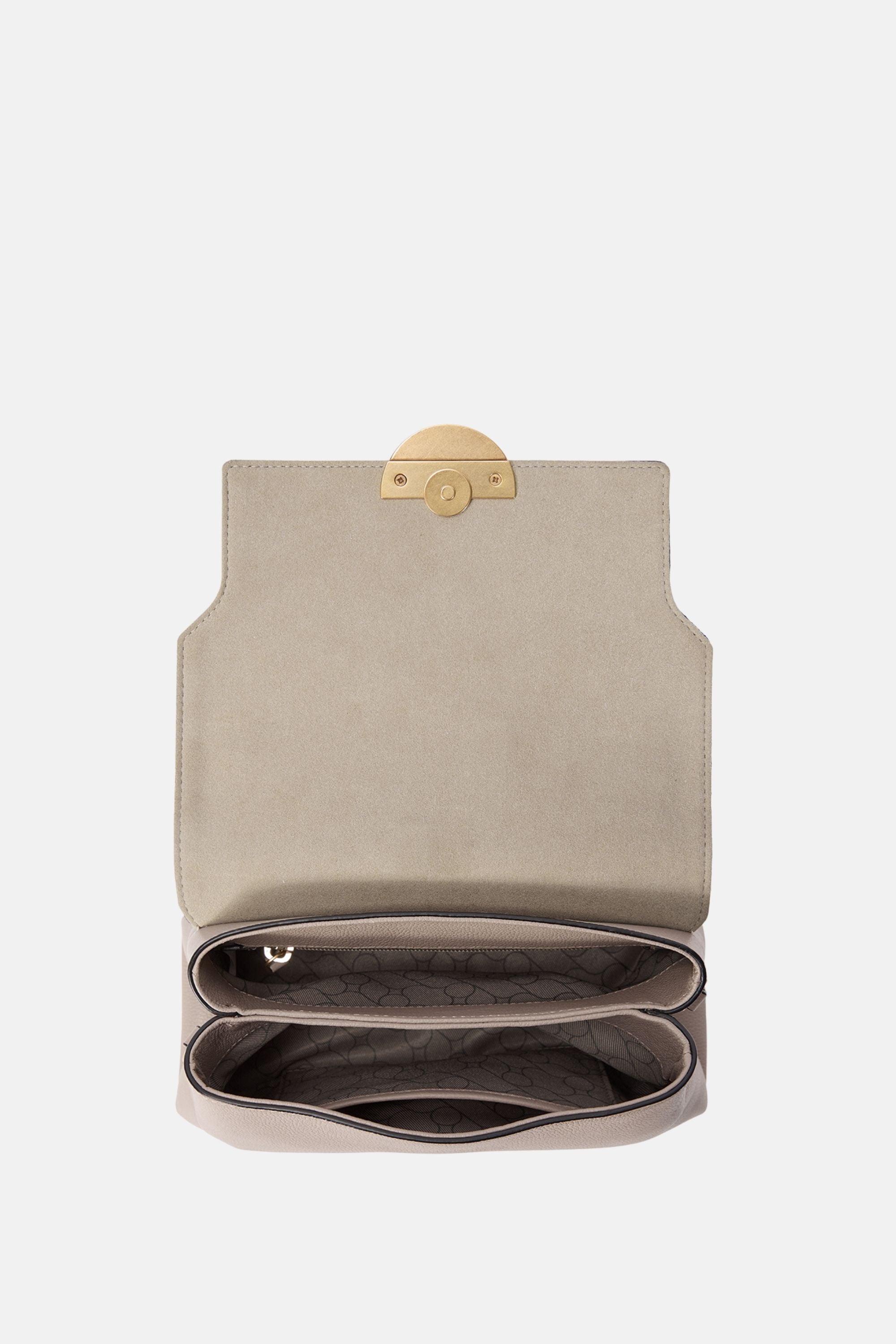 Oryany - Lottie Flap Crossbody Medium Handbags - Taupe / One size