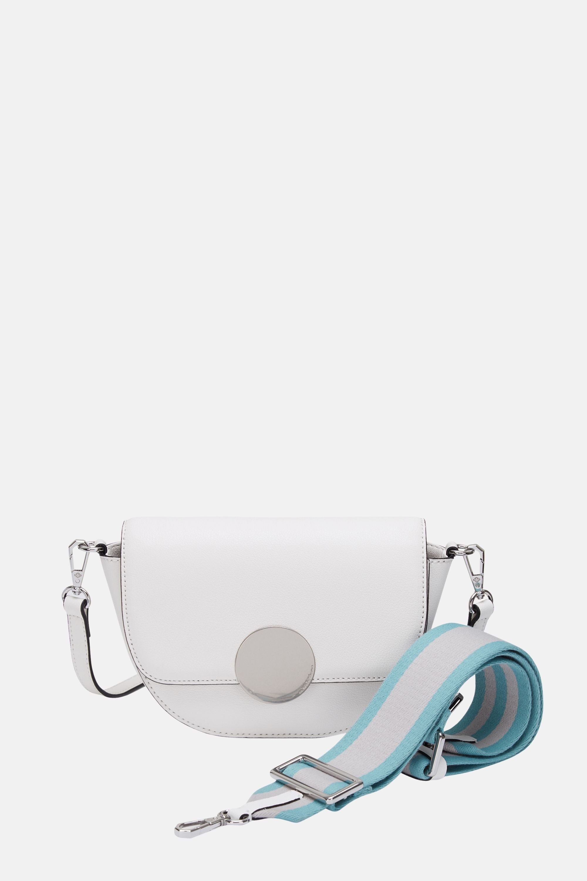 Oryany - Lottie Saddle Crossbody Small Handbags - Cloud / One size