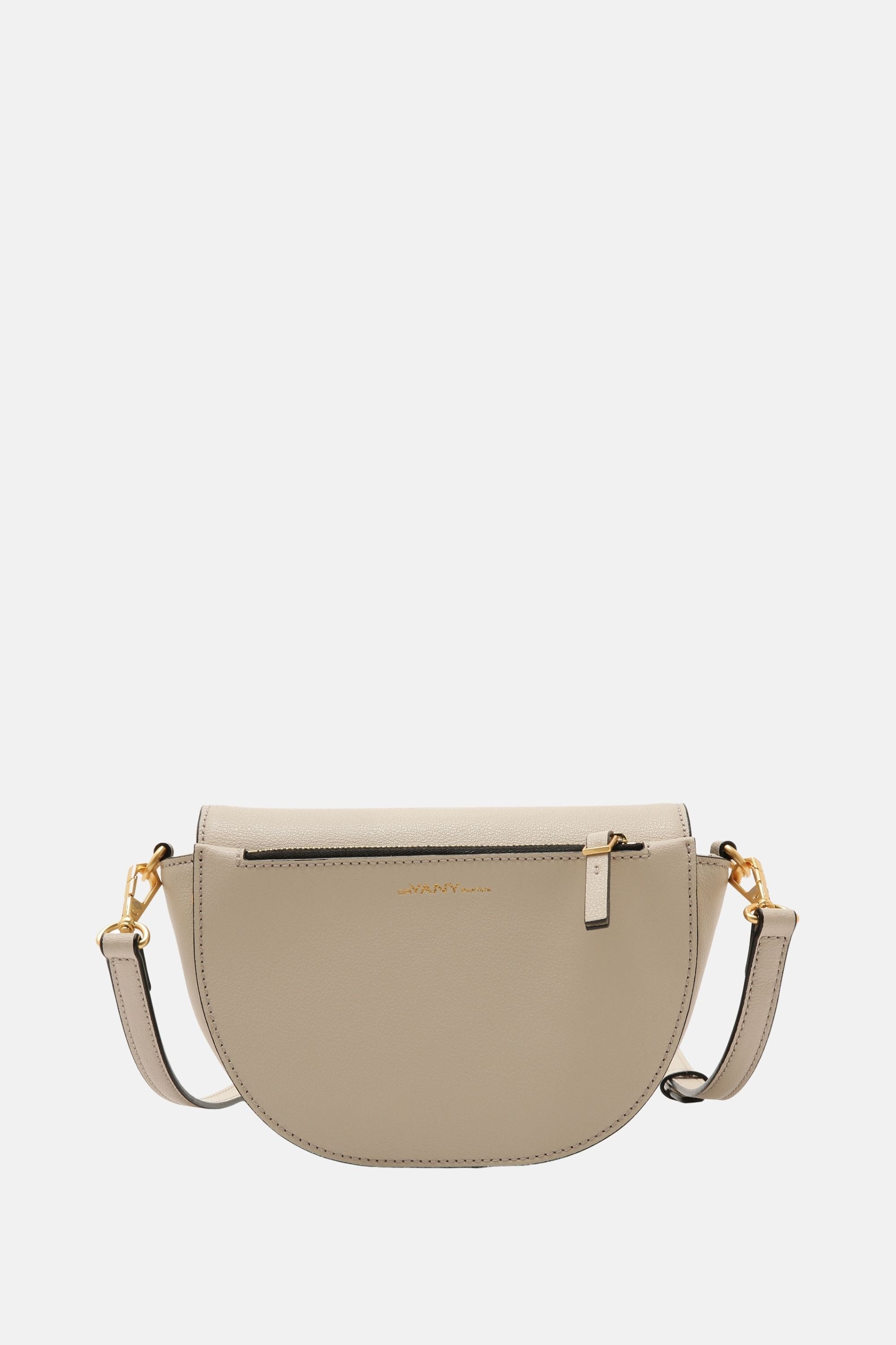 Oryany - Lottie Saddle Crossbody Small Handbags - Cream / One size