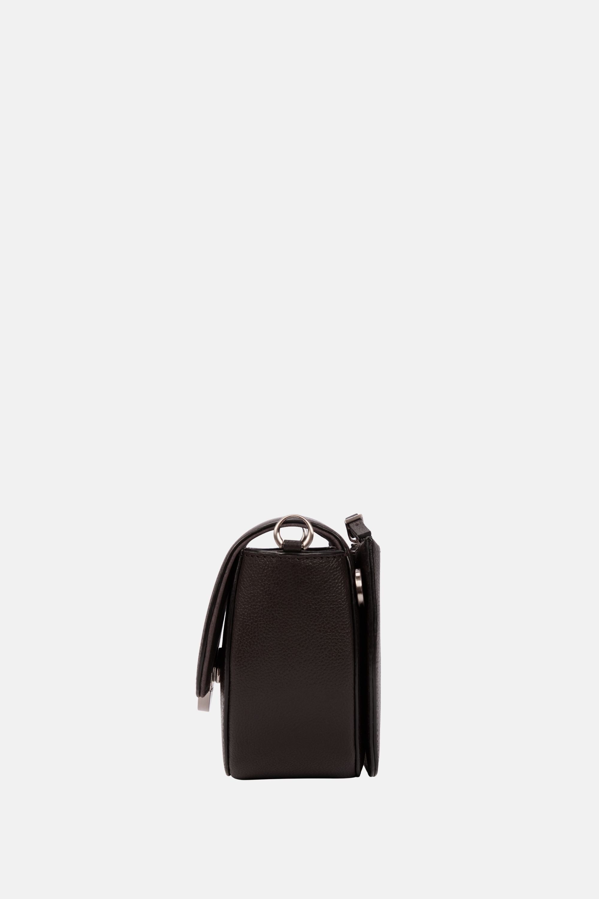 Oryany - Lottie Saddle Crossbody Small Handbags - Dark Chocolate / One size