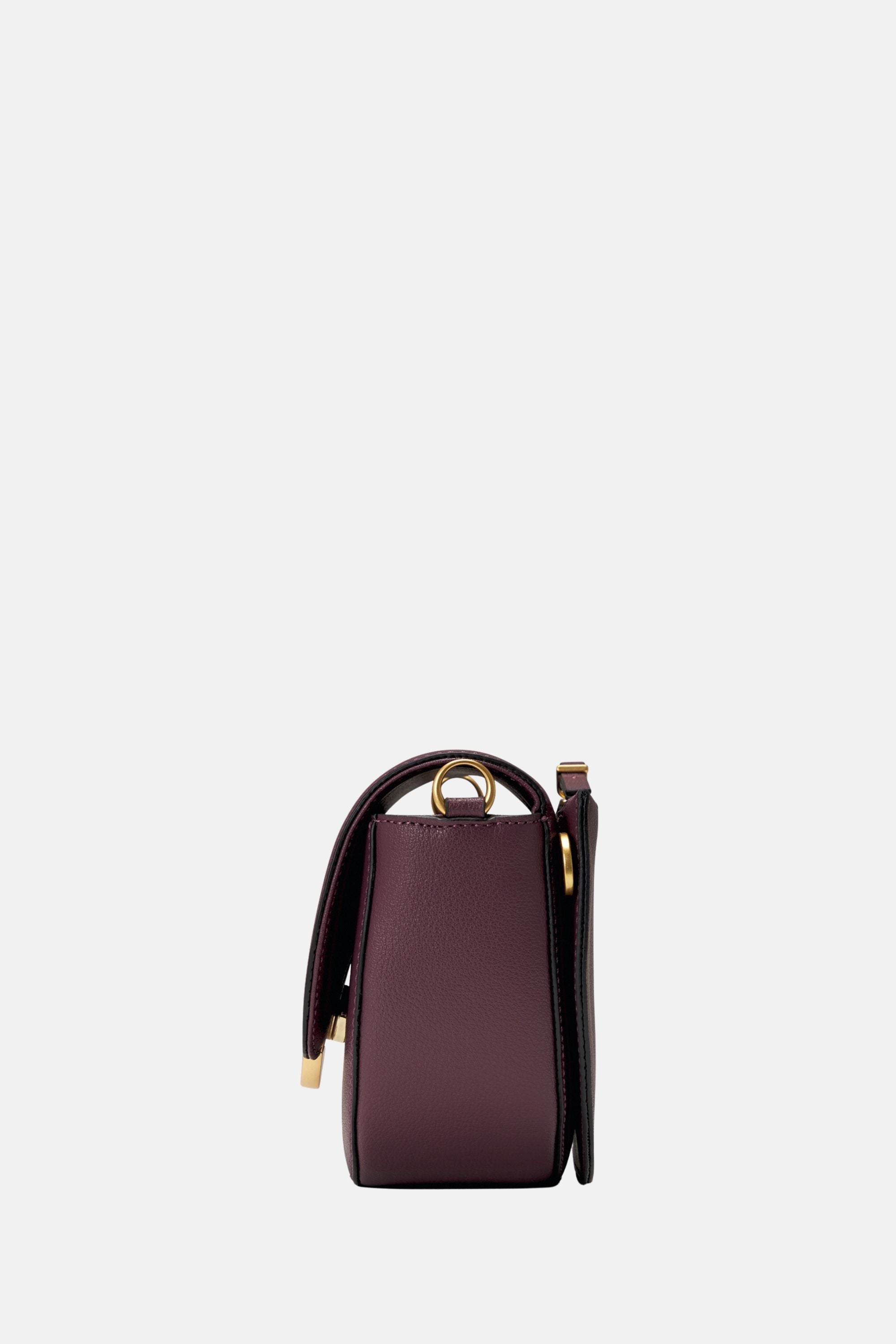 Oryany - Lottie Saddle Crossbody Small Handbags - Maroon / One size