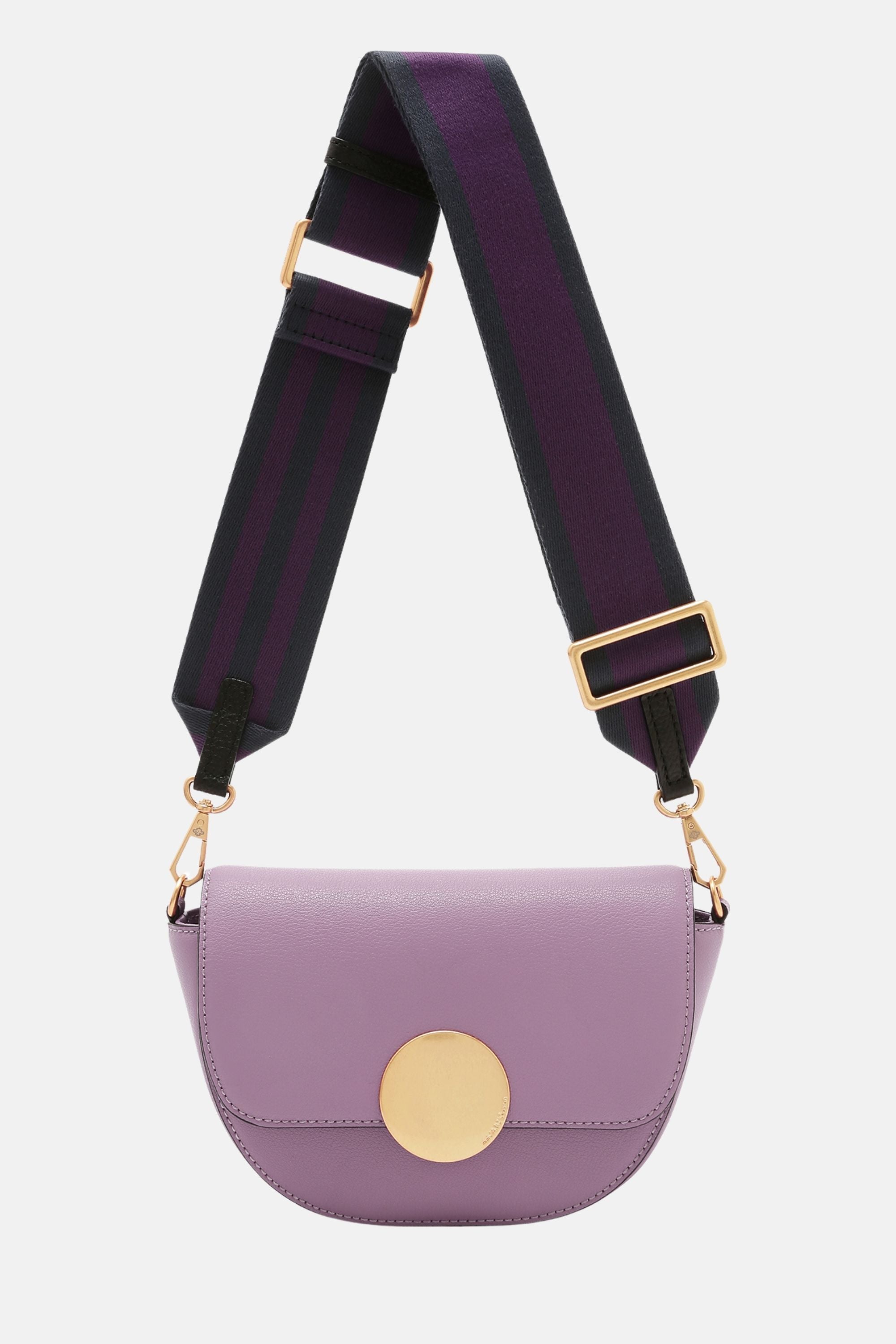 Oryany - Lottie Saddle Crossbody Small Handbags - Dusty Mauve / One size