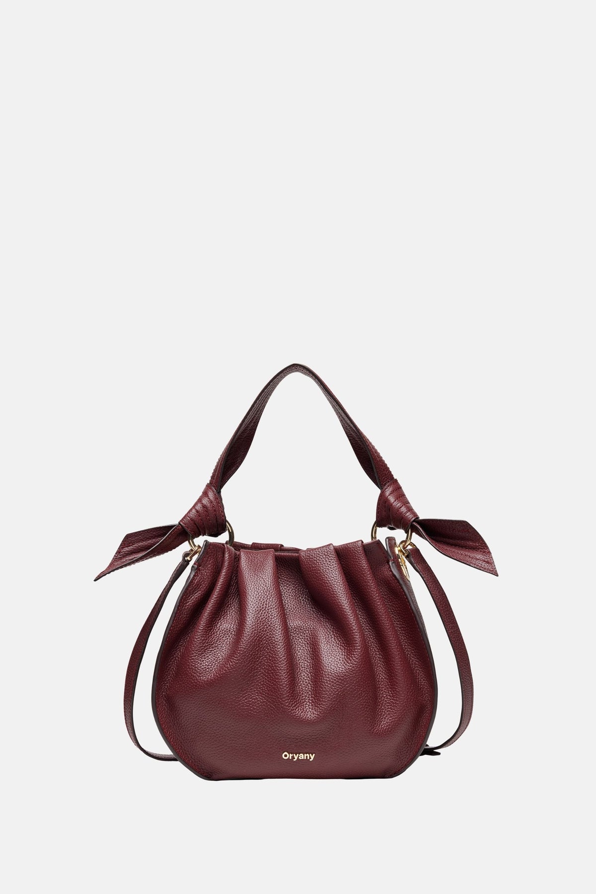 Oryany Selena Maroon Bucket Bag