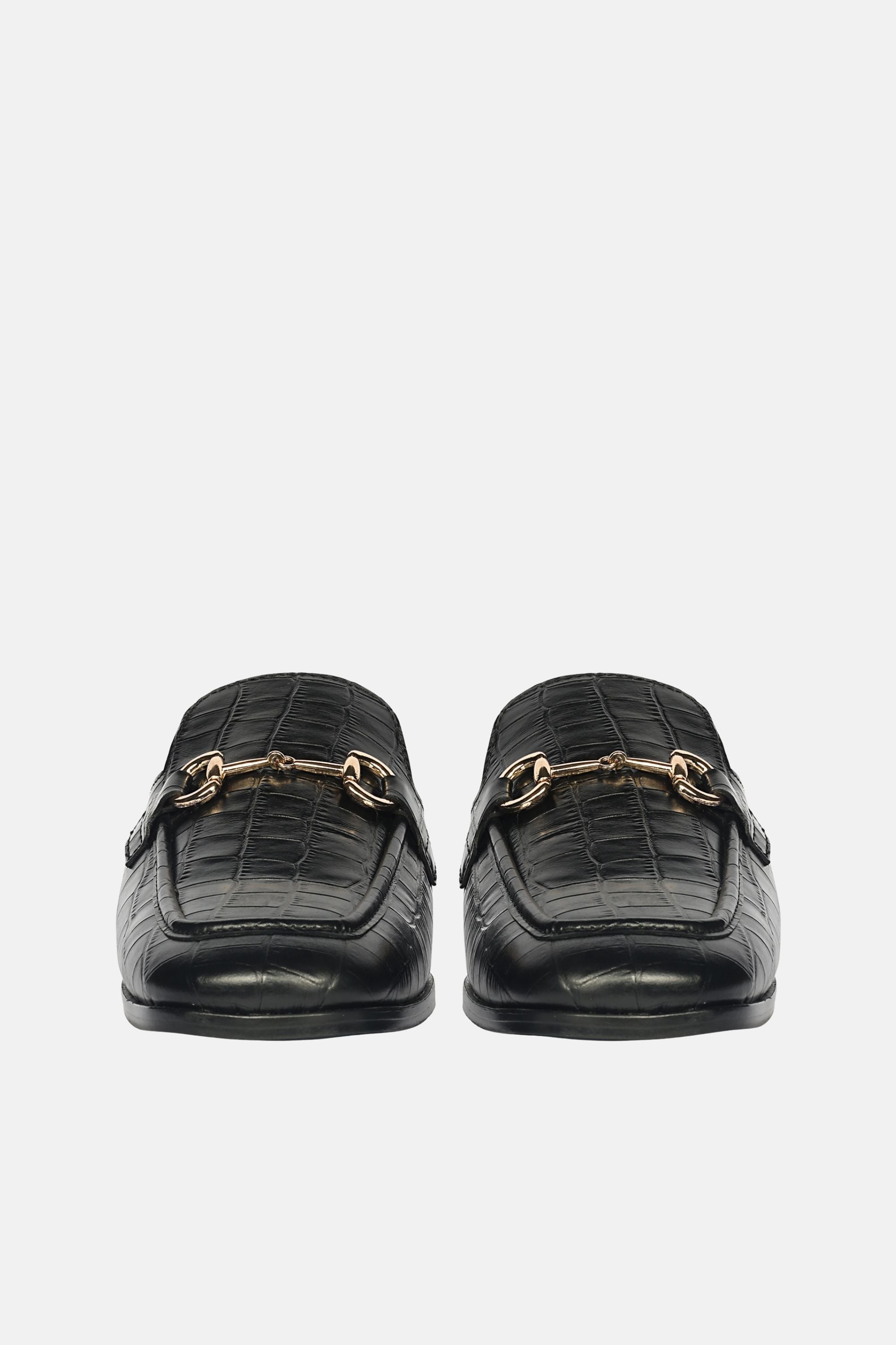 Savannah Croco - Heeled Mule