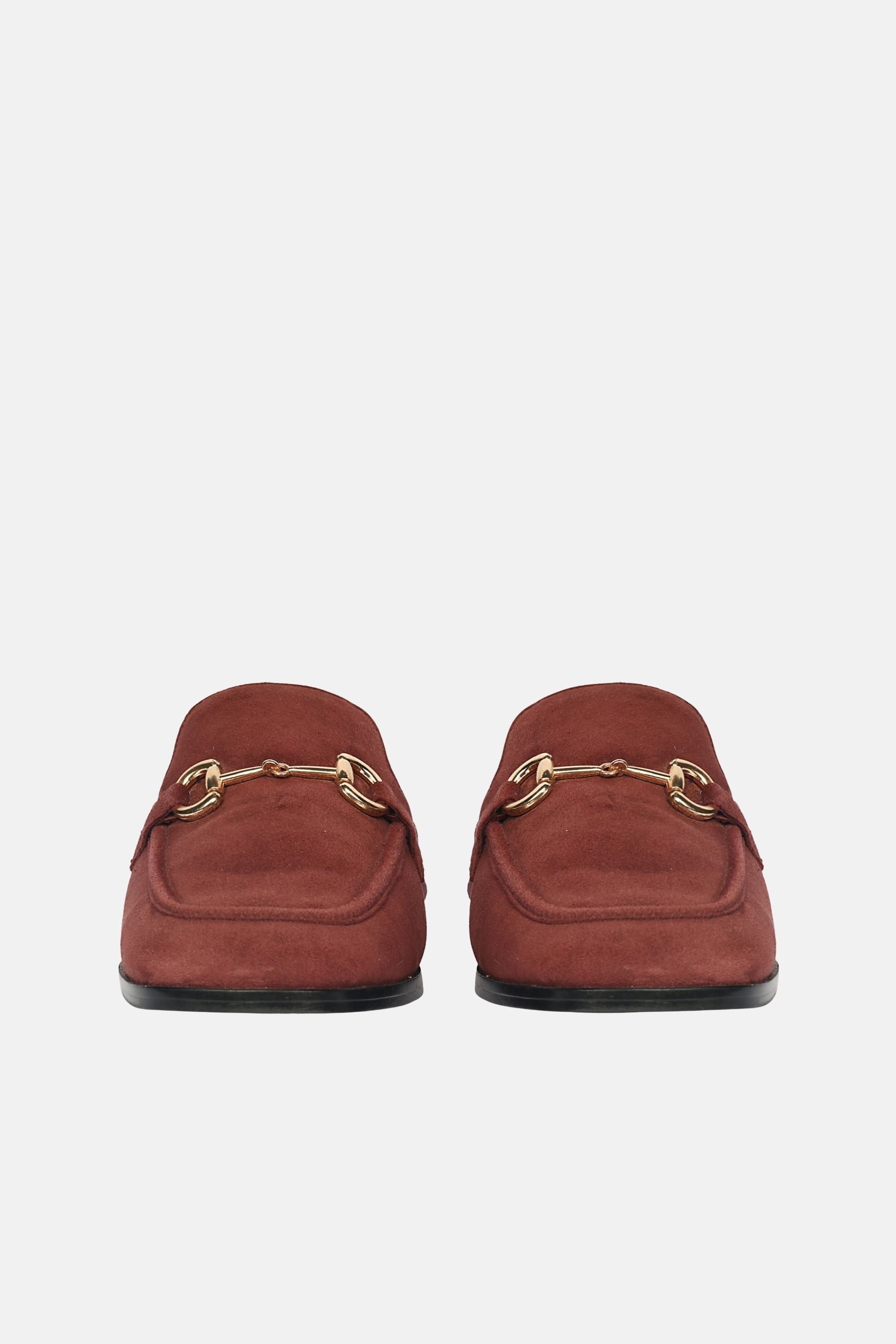 Savannah Suede - Heeled Mule