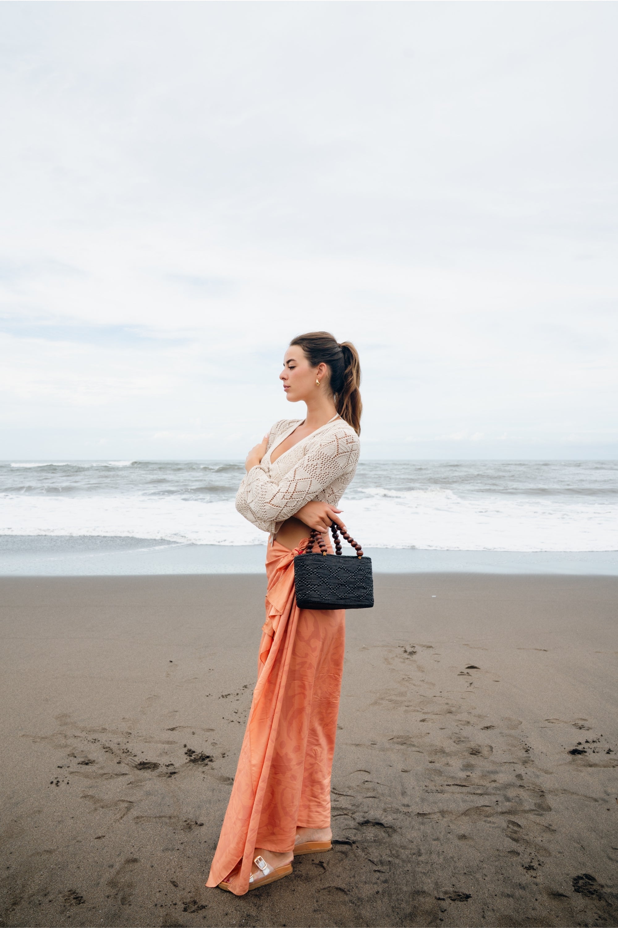 Jelavu - Tatia Black Medium Satchel