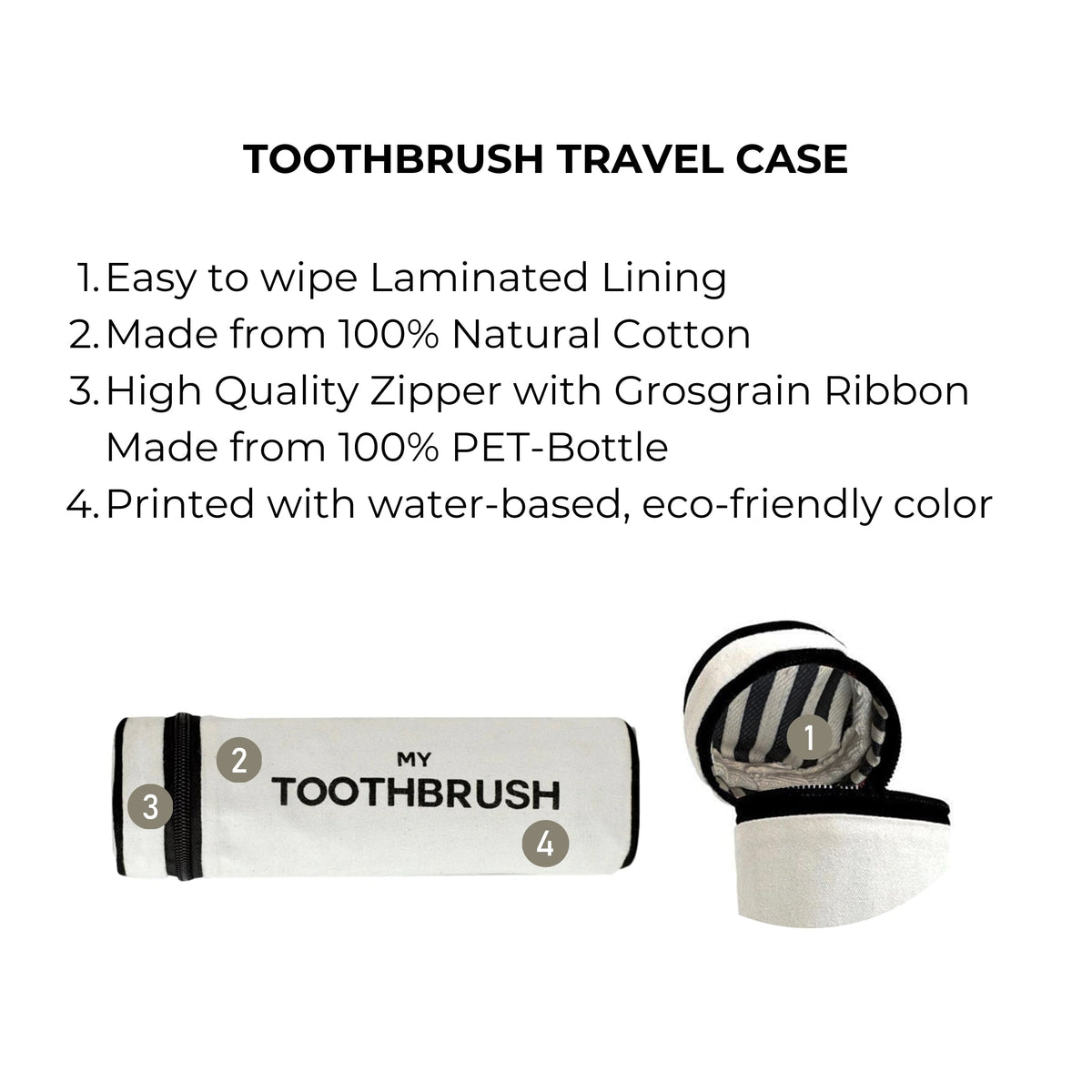 Best Deal Gift Set, 4-pack Travel & Home, Cream