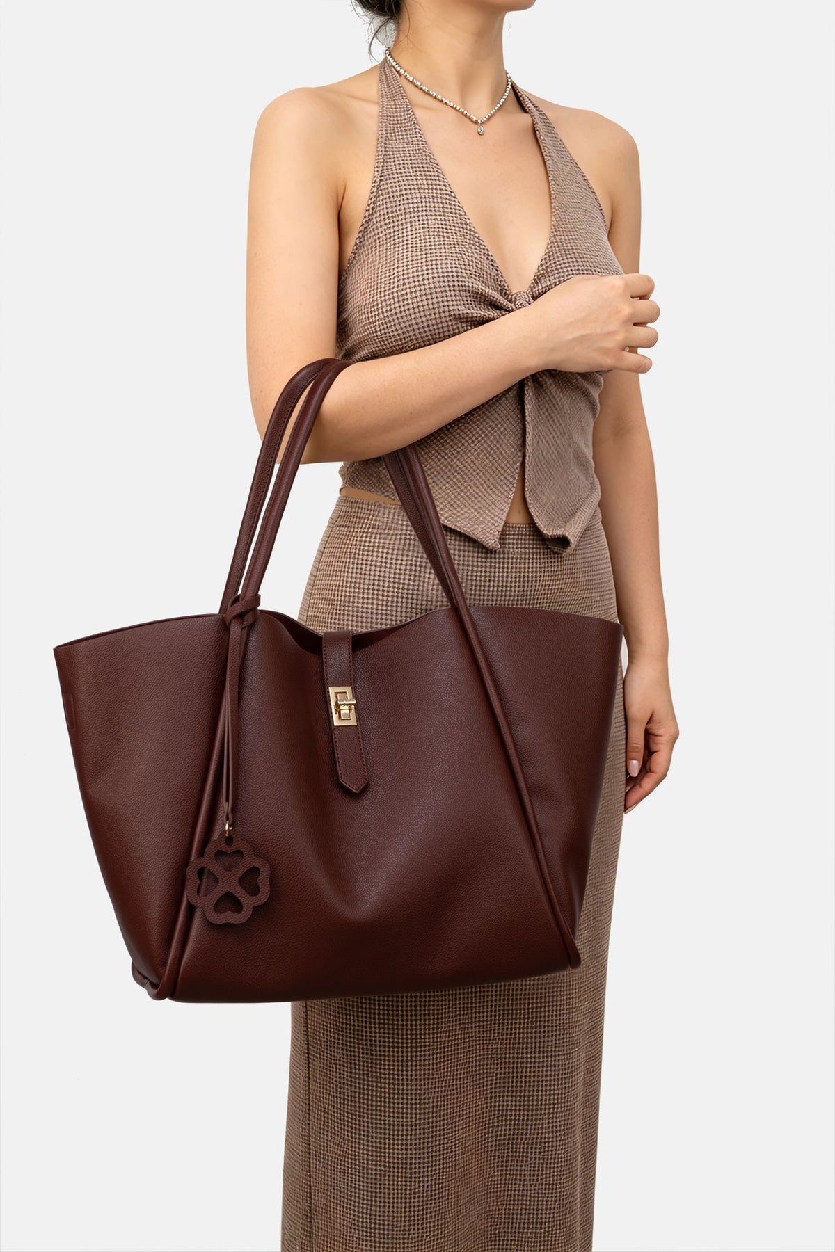 Jelavu - Aspenn Chocolate Tote Bag