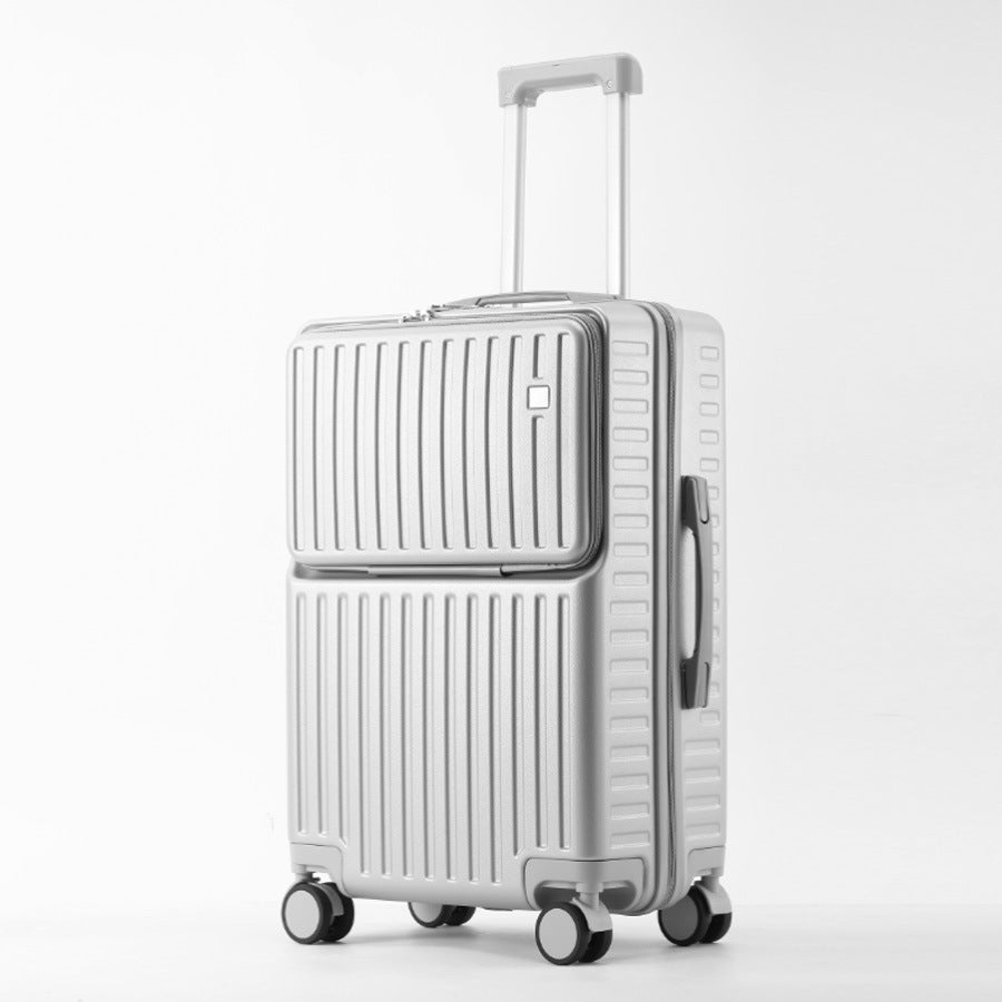 Hardside Spinner Suitcase with Front Access Compartment