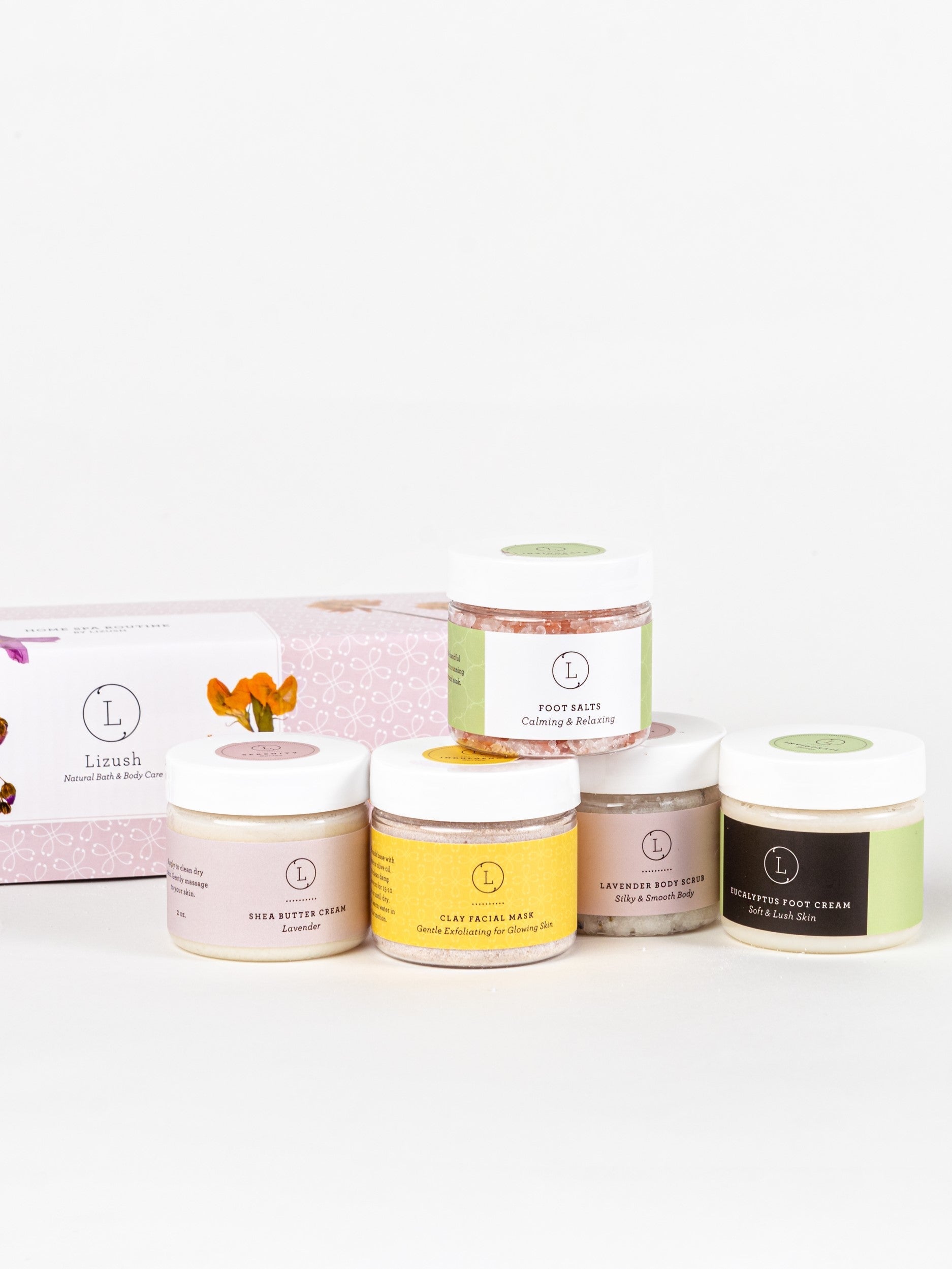 Full body Luxury Home Spa Routine Set - Perfect thinking of you gift