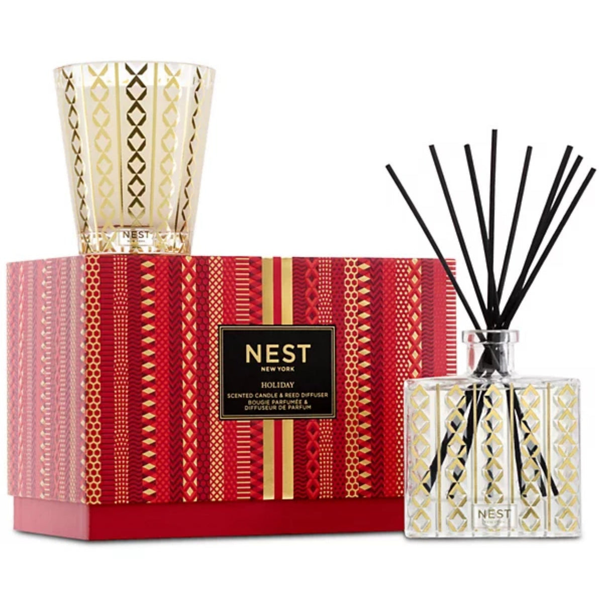 Nest New York Holiday Classic Candle & Diffuser Set