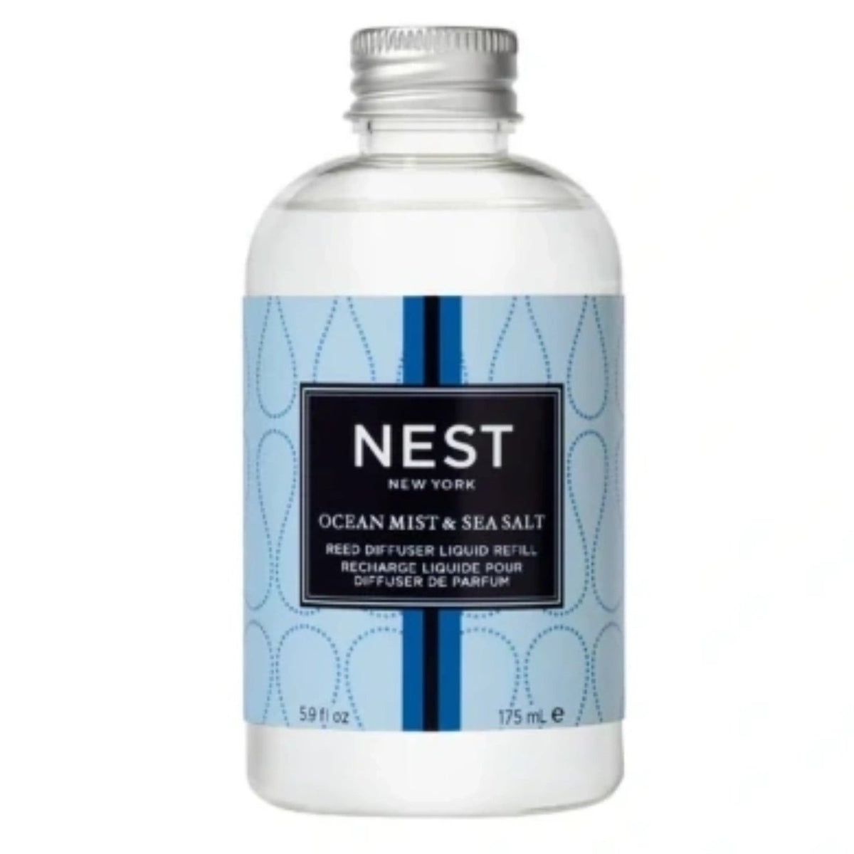 Nest New York Ocean Mist & Sea Salt Reed Diffuser Liquid Refill 5.9 Oz