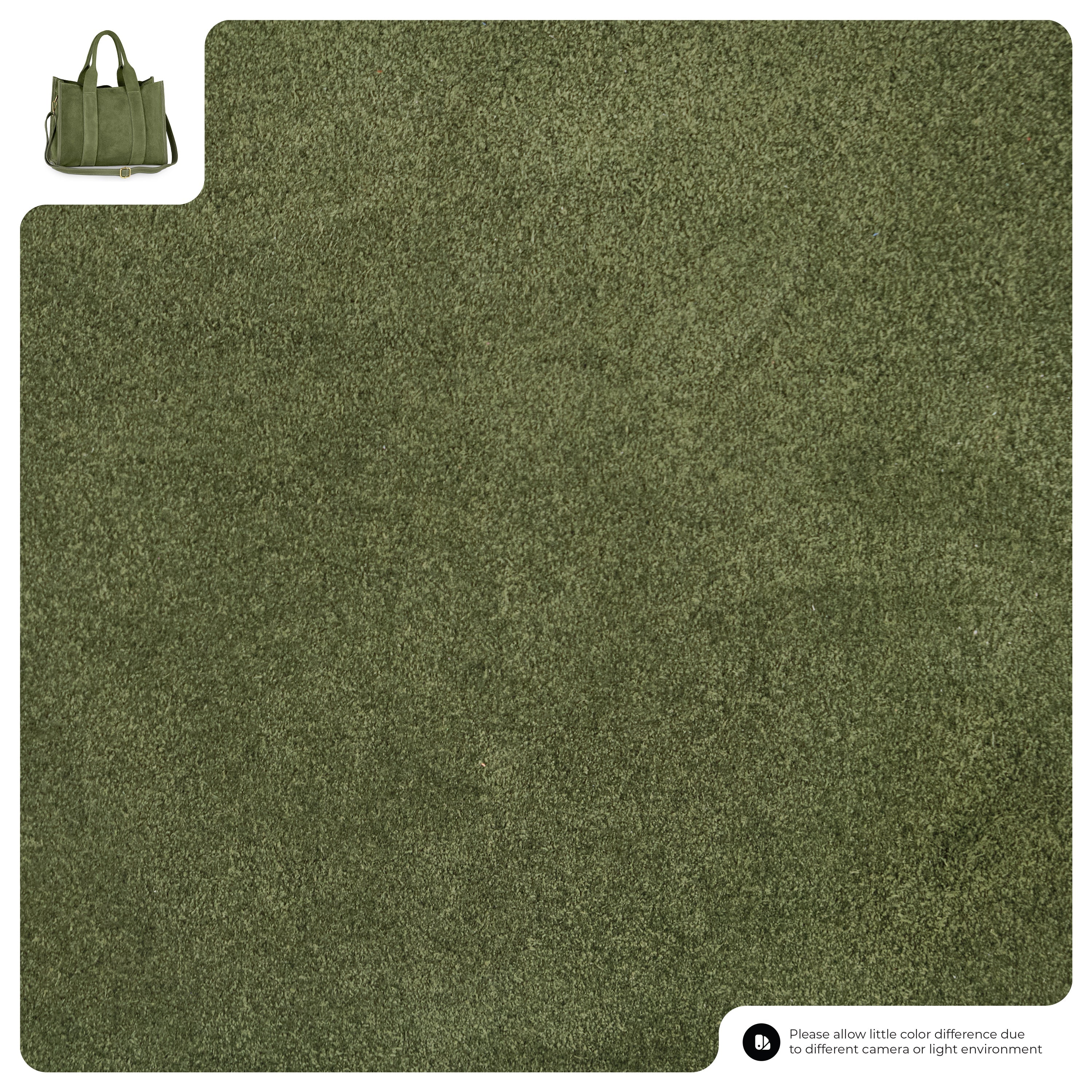 Italian Genuine Suede Tote Bag | Brianza