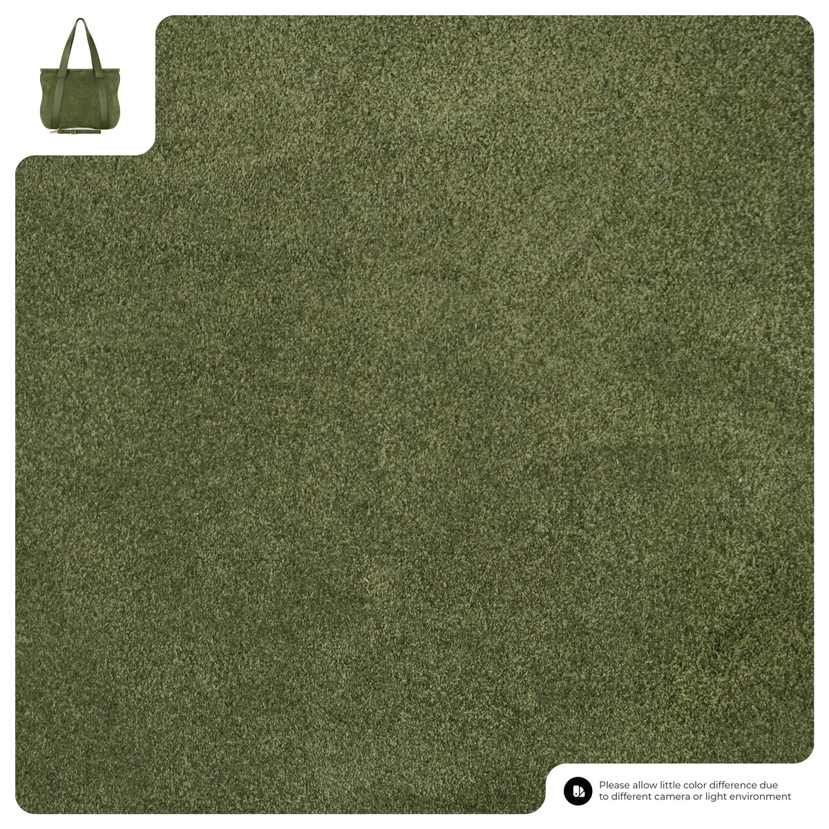 Italian Genuine Suede & Full-Grain Leather Tote Bag | Varese