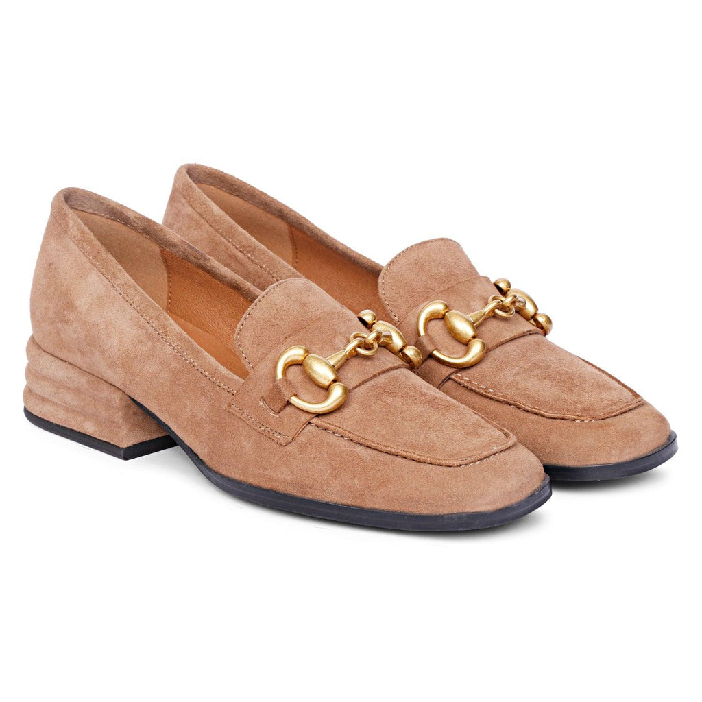   JENNY TAUPE SUEDE LOAFER Saint G, Color, Taupe, Size, 36, 37, 38, 39, 40, 41
