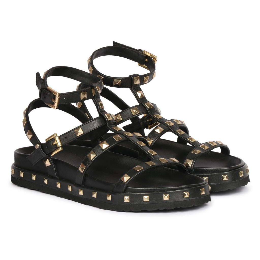 Alicia Black Sandals - Future Brands Group from Saint G