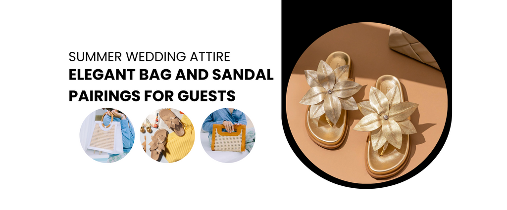Summer Wedding Attire: Elegant Bag and Sandal Pairings for Guests | Blog Cover