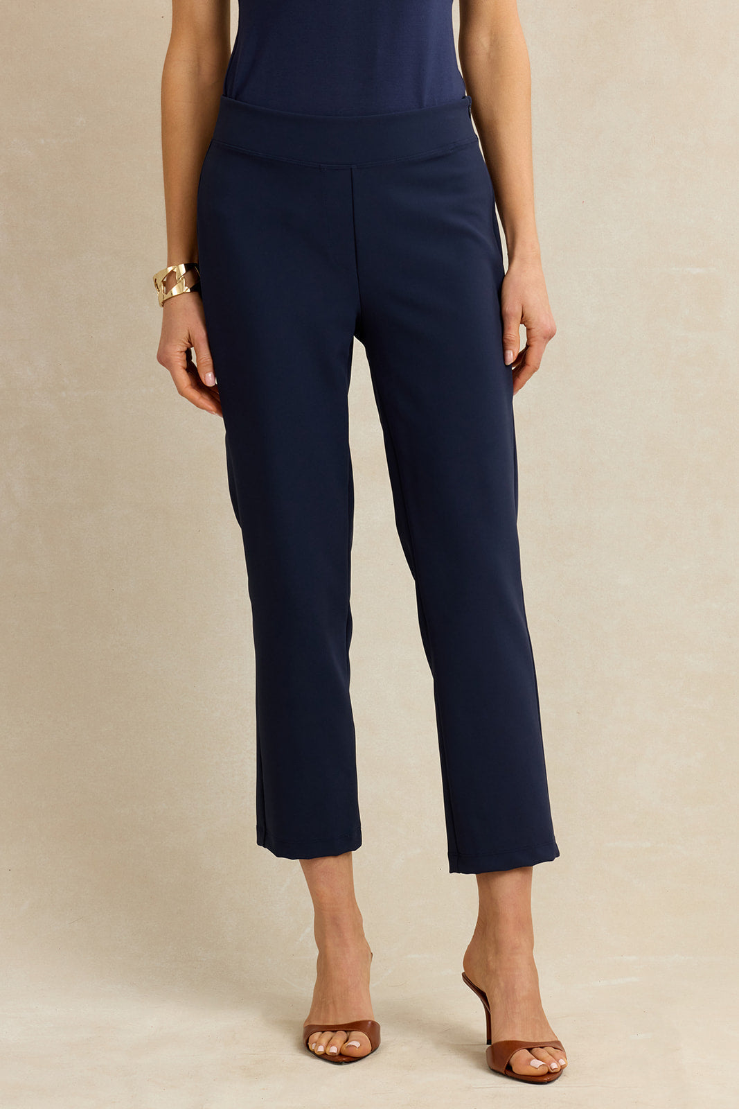 KATIE PANT: OXFORD NAVY