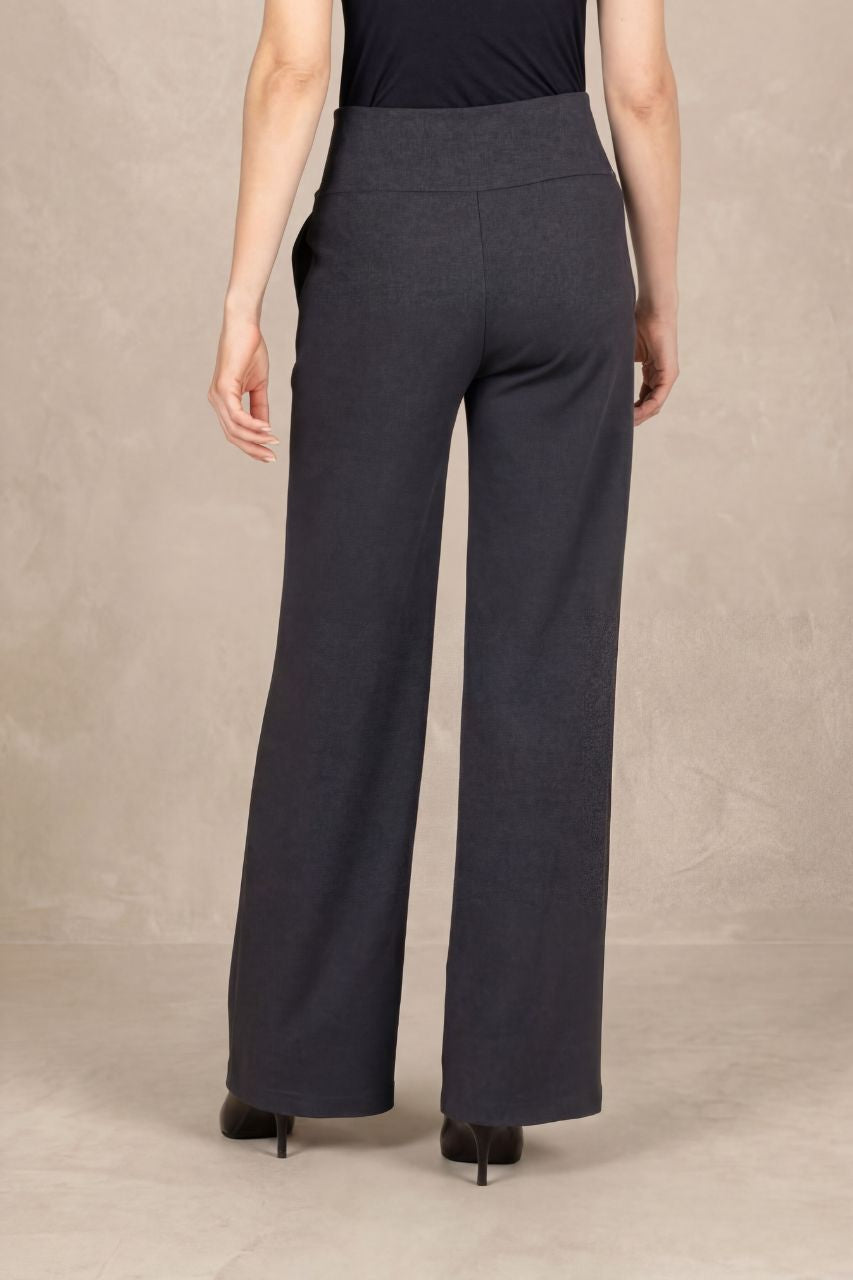 EXECUTIVE PANT: CHARCOAL PONTE