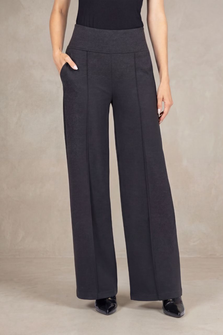 EXECUTIVE PANT: CHARCOAL PONTE