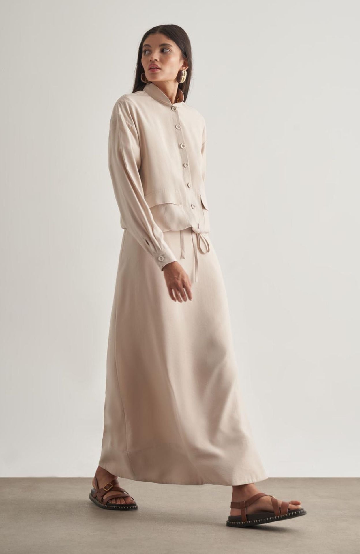 Mizalle Maxi Skirt
